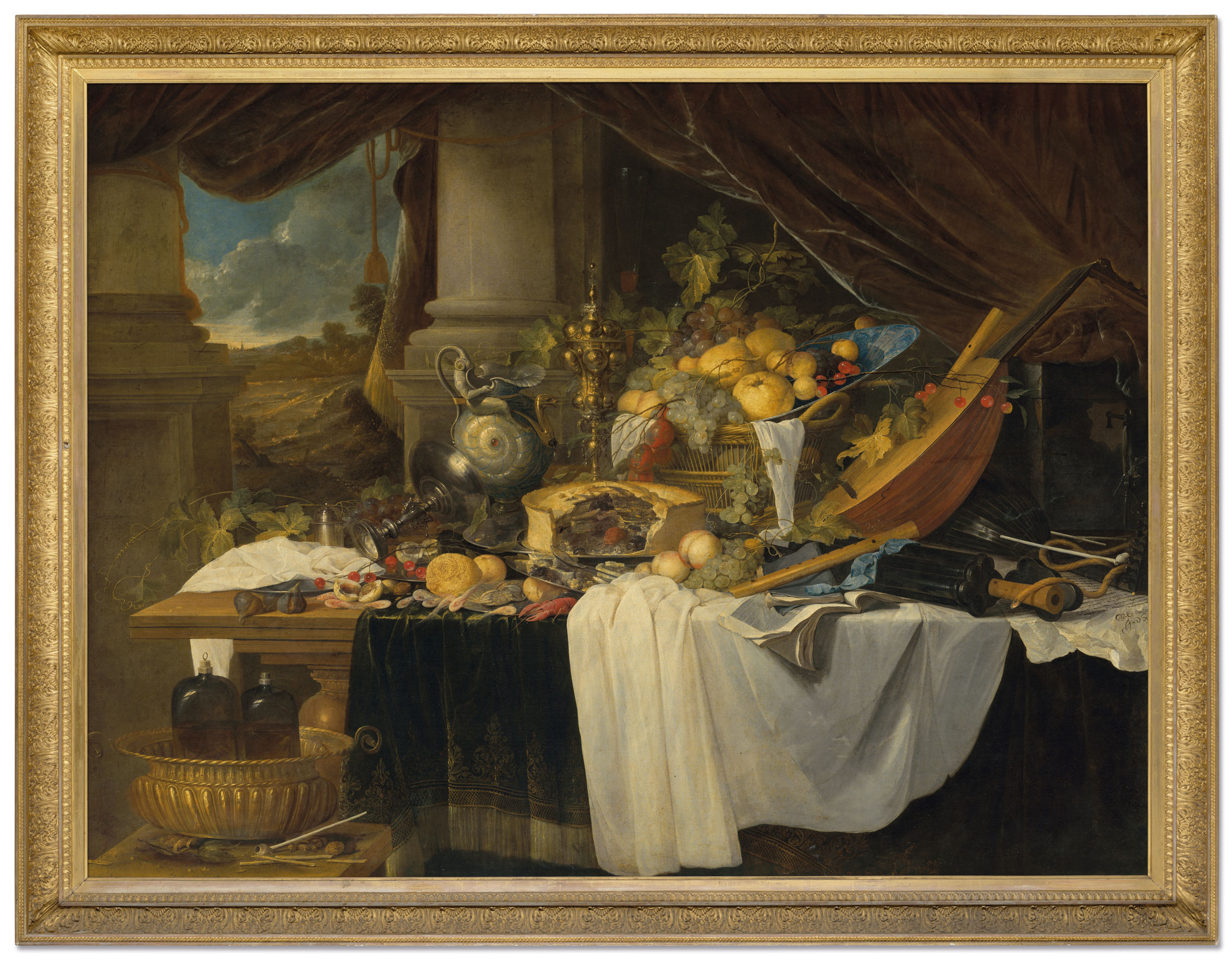 Jan Davidsz. de Heem — Банкетный натюрморт, изображение 2