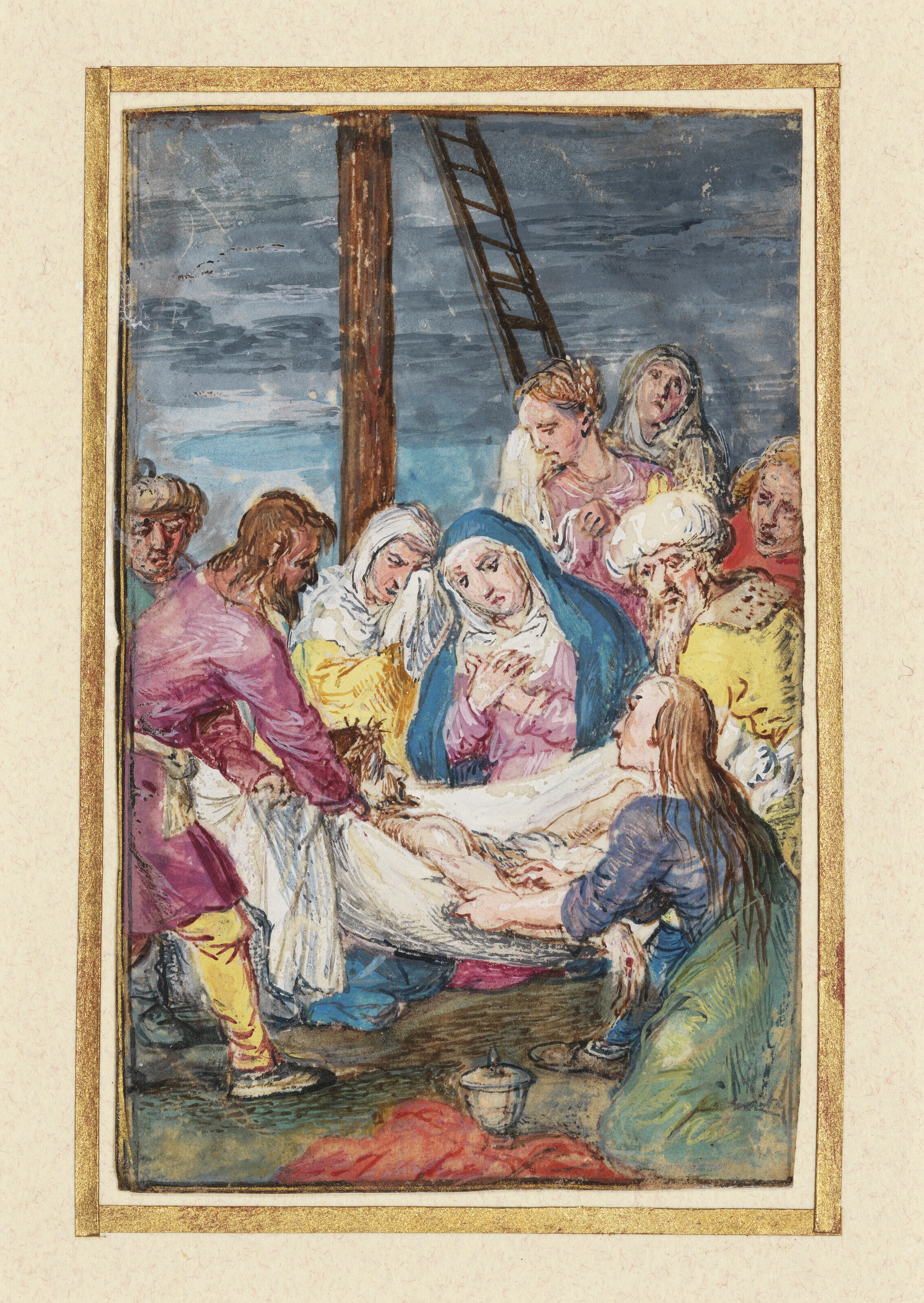 Jan I Brueghel — Сцены из Страстей Господних, изображение 7