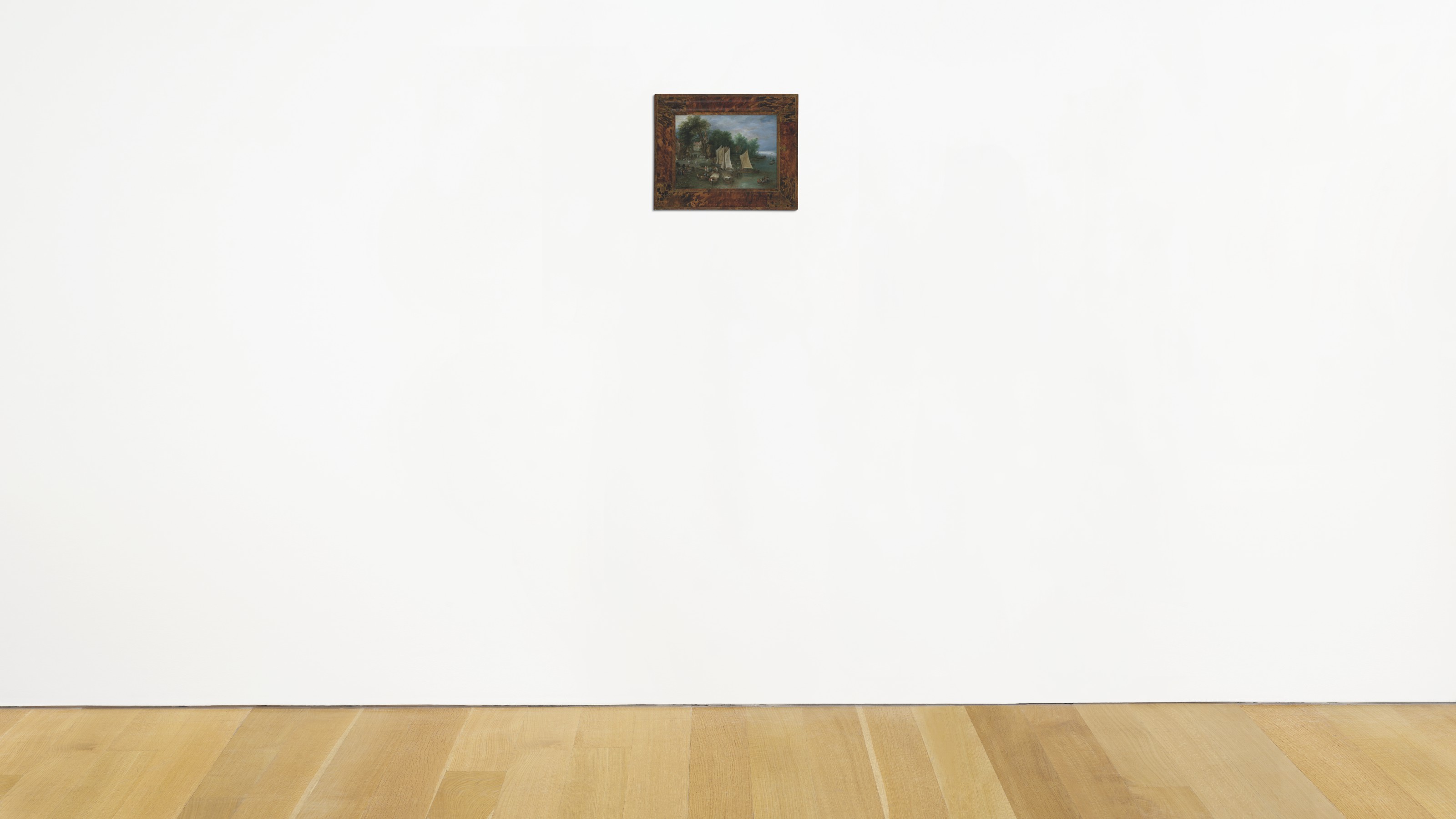 Jan I Brueghel — Пристань возле деревни с доставкой и цифрами, изображение 4