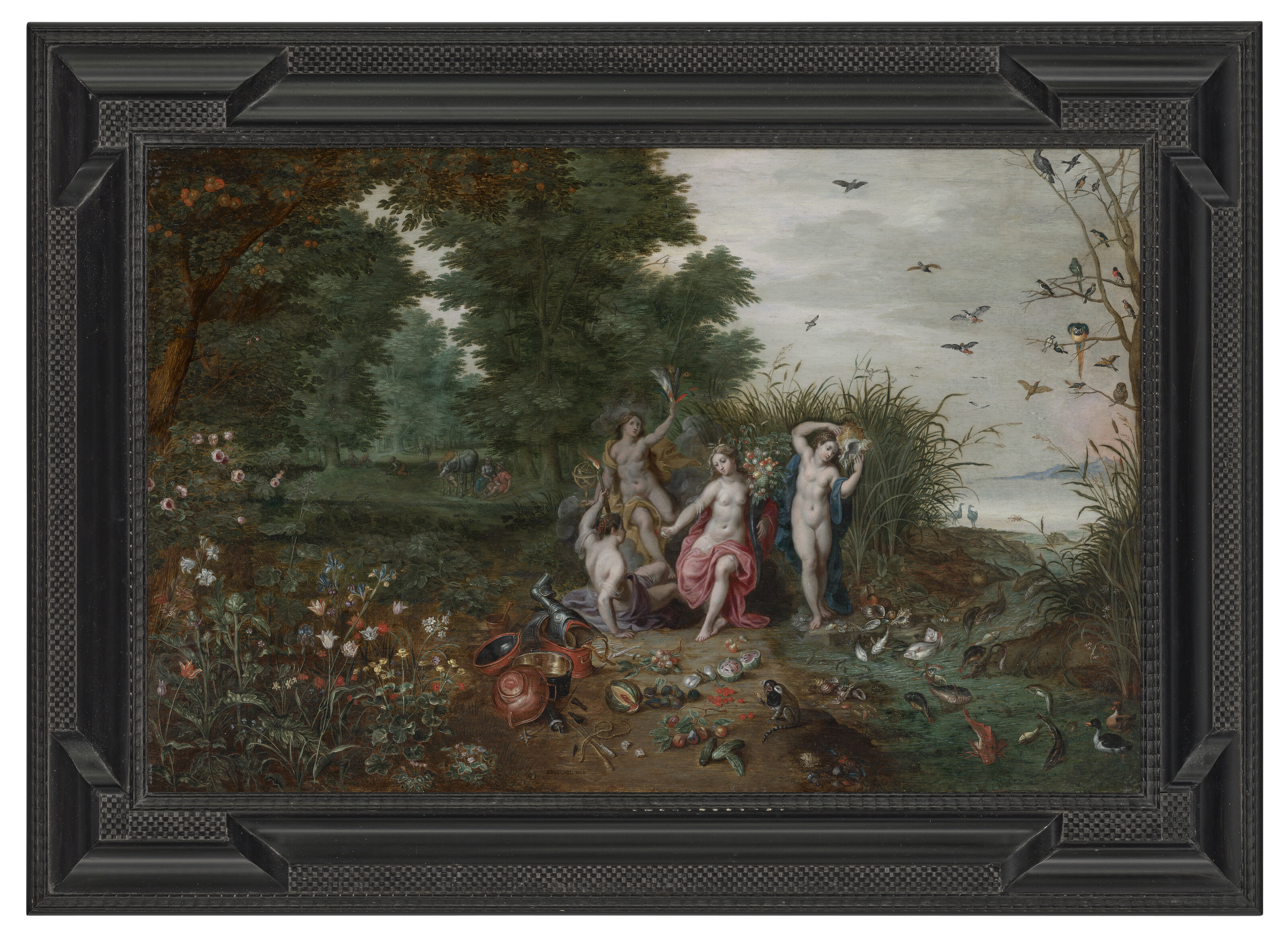 Jan I Brueghel — Аллегория четырех стихий, изображение 3