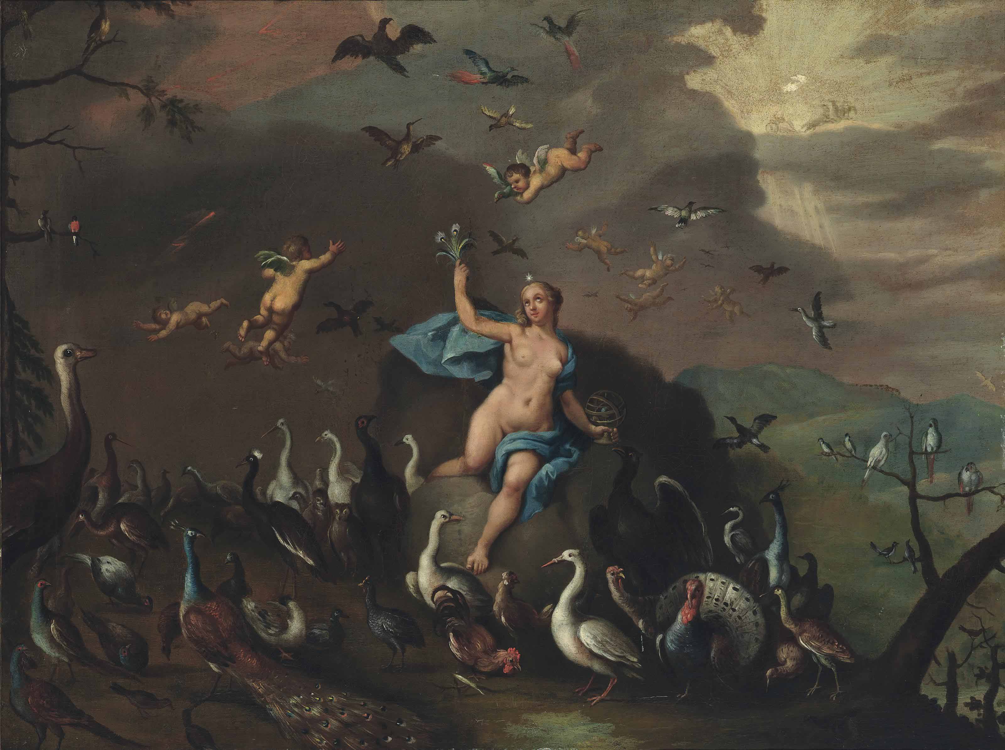 Jan I Brueghel — Аллегория воздуха
