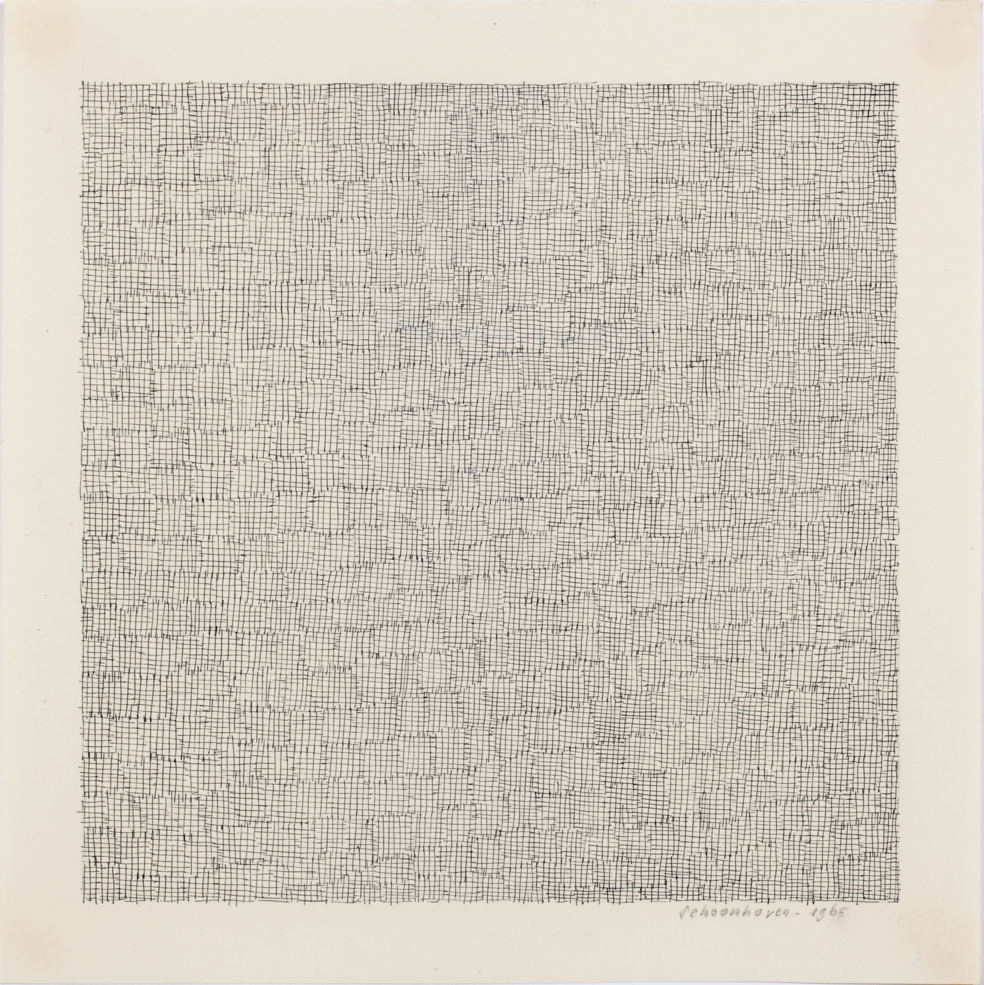 Jan Schoonhoven — Без названия, изображение 3