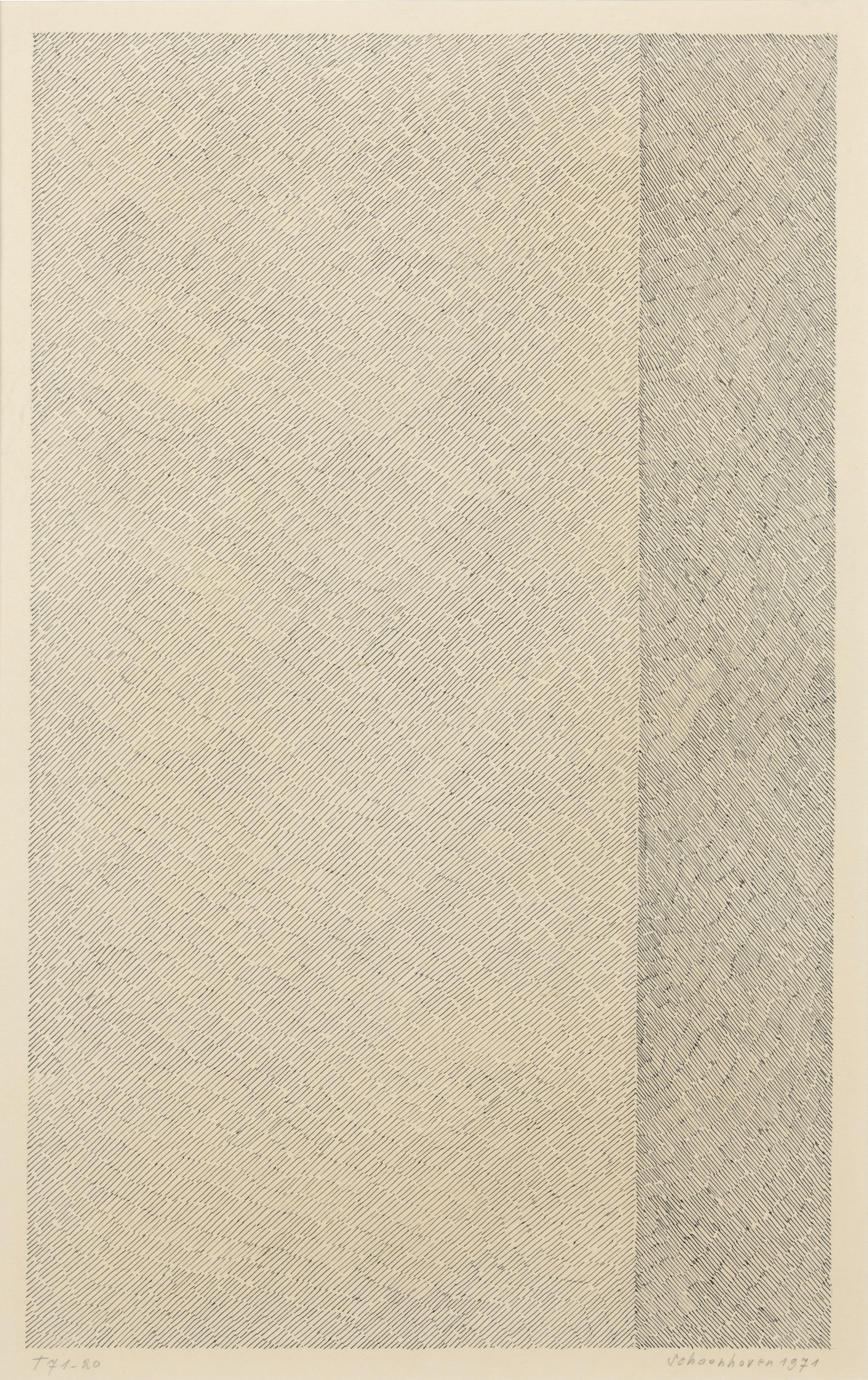 Jan Schoonhoven — (i) T71-20 (ii) T71-21, изображение 2