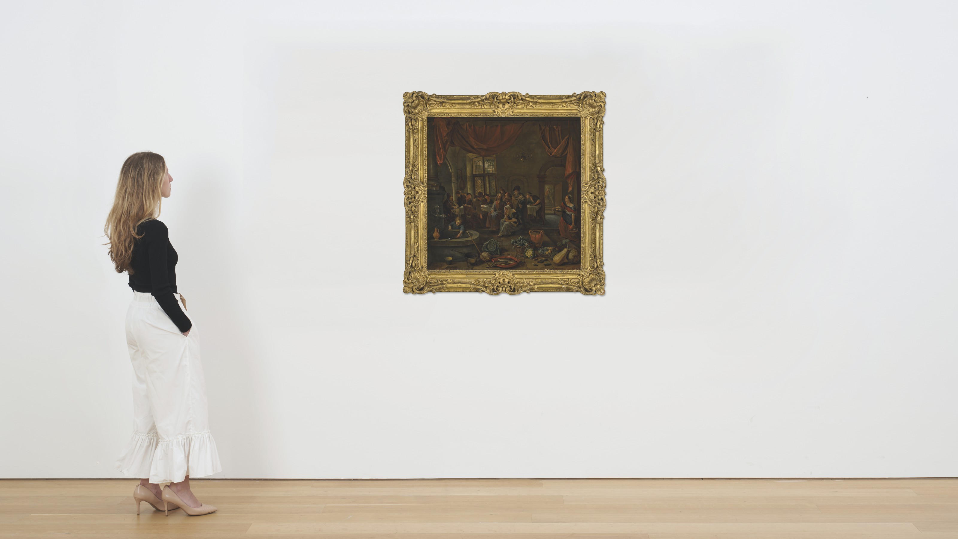 Jan Steen — Христос в доме Марии и Марфы, изображение 5