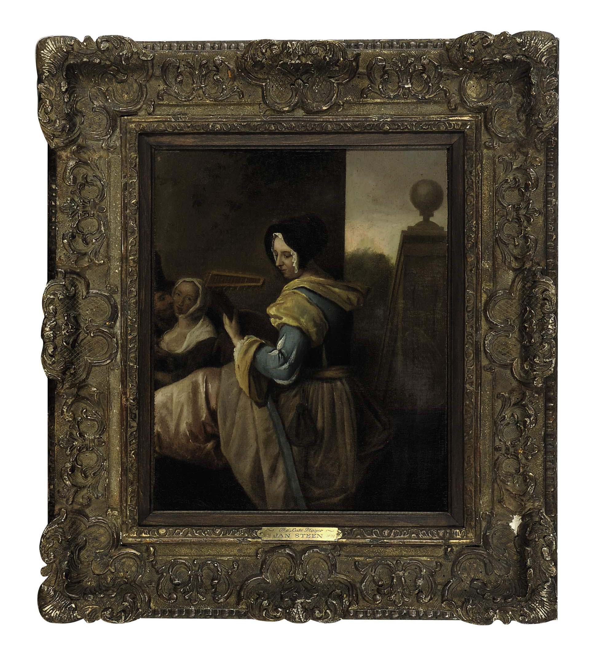 Jan Steen — Игрок на лютне