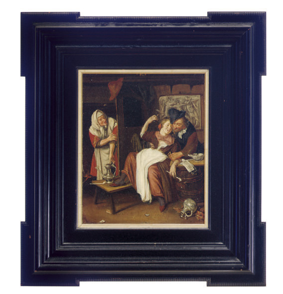 Jan Steen — Веселящаяся парочка