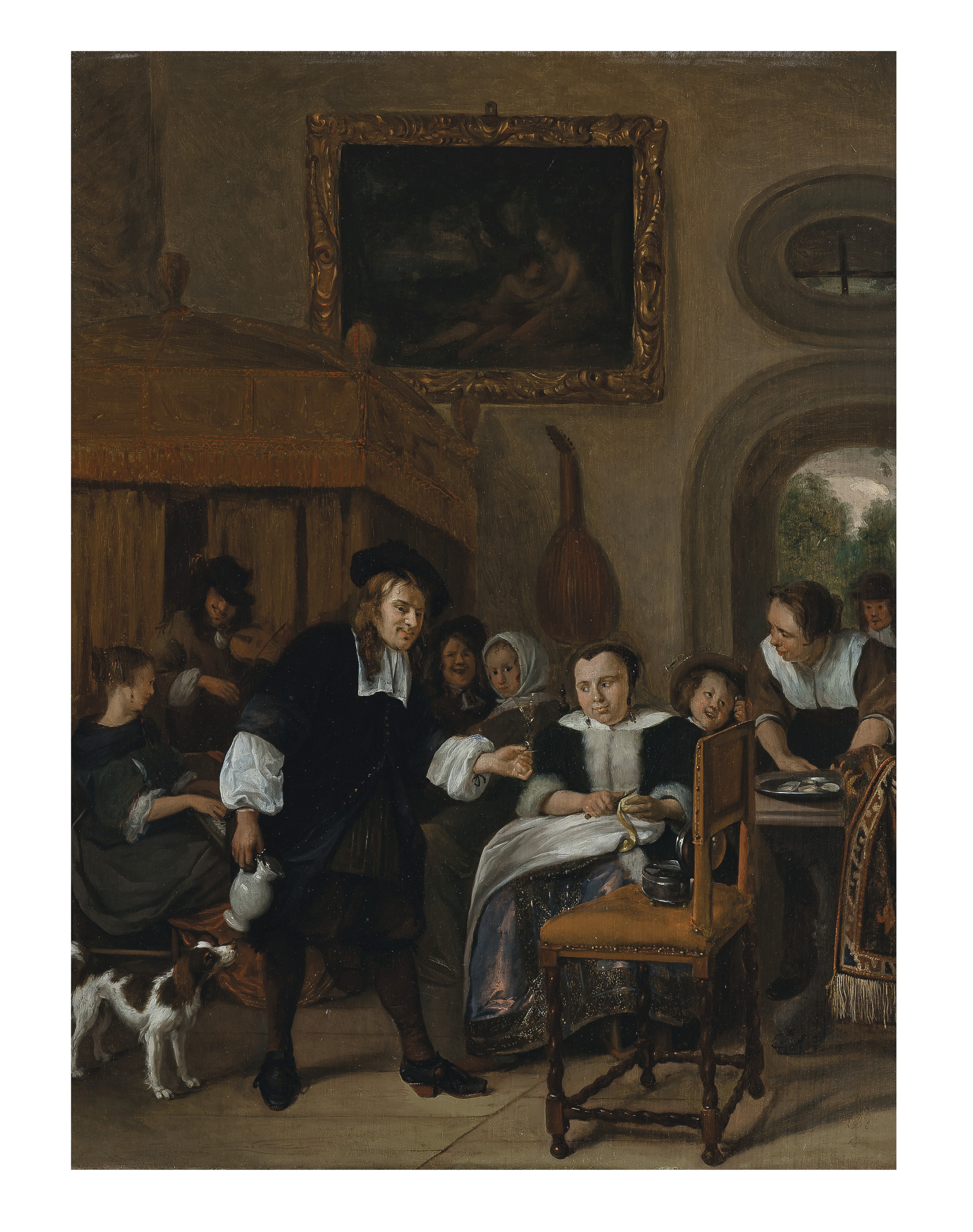Jan Steen — Бокал вина