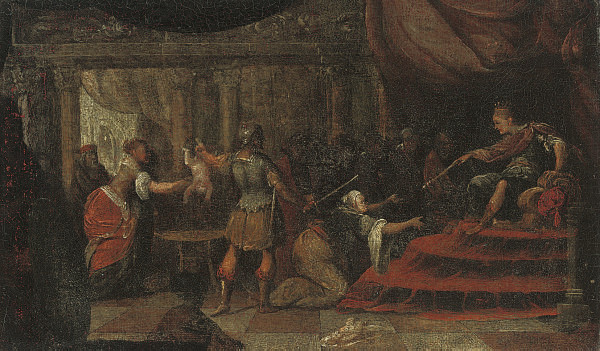 Jan Steen — Решение Соломона