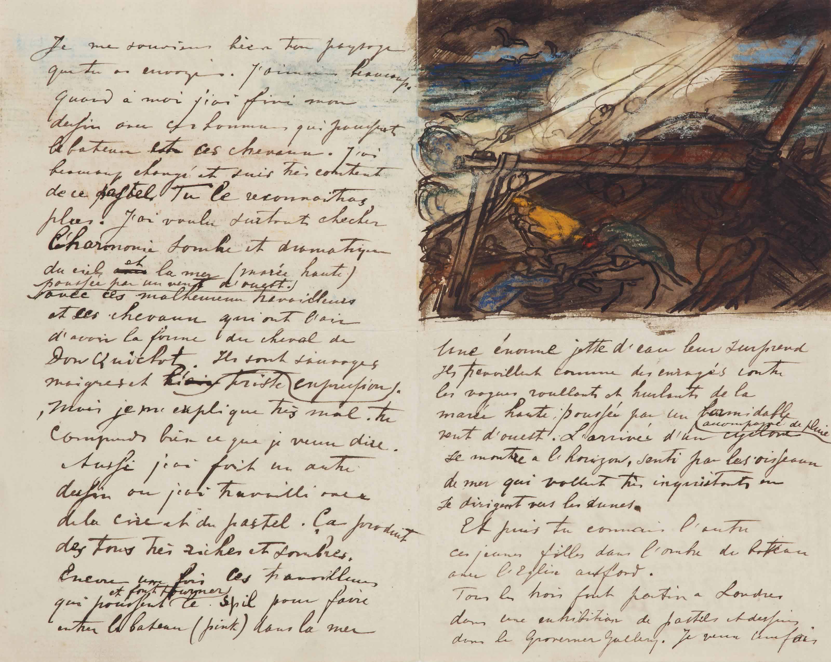 Jan Toorop — Два иллюстрированных письма Яна Туропа Уильяму Дегуву де Нункесу