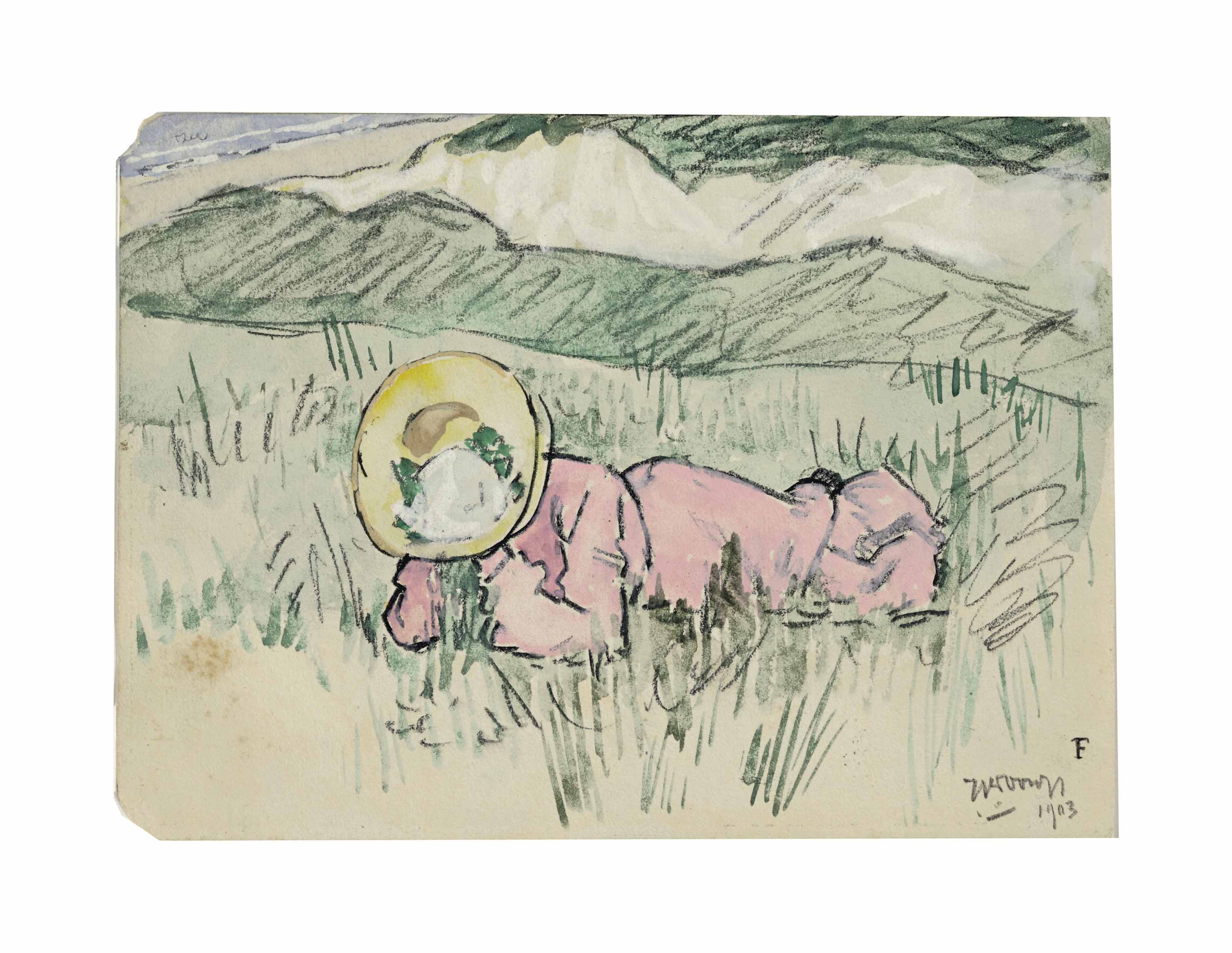 Jan Toorop — В дюнах