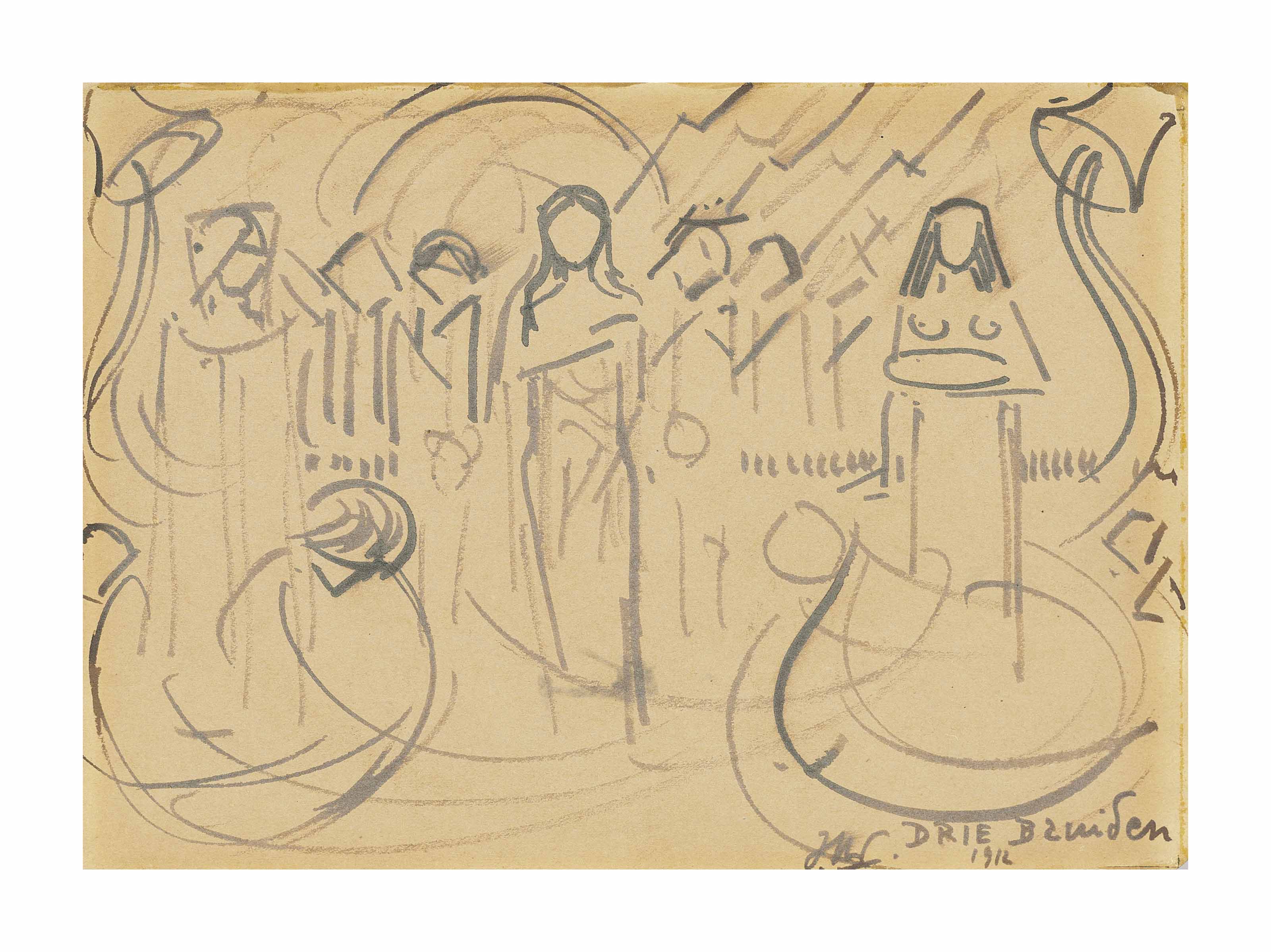 Jan Toorop — Дри бруйден