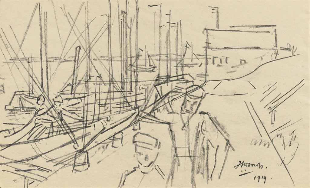 Jan Toorop — В гавани