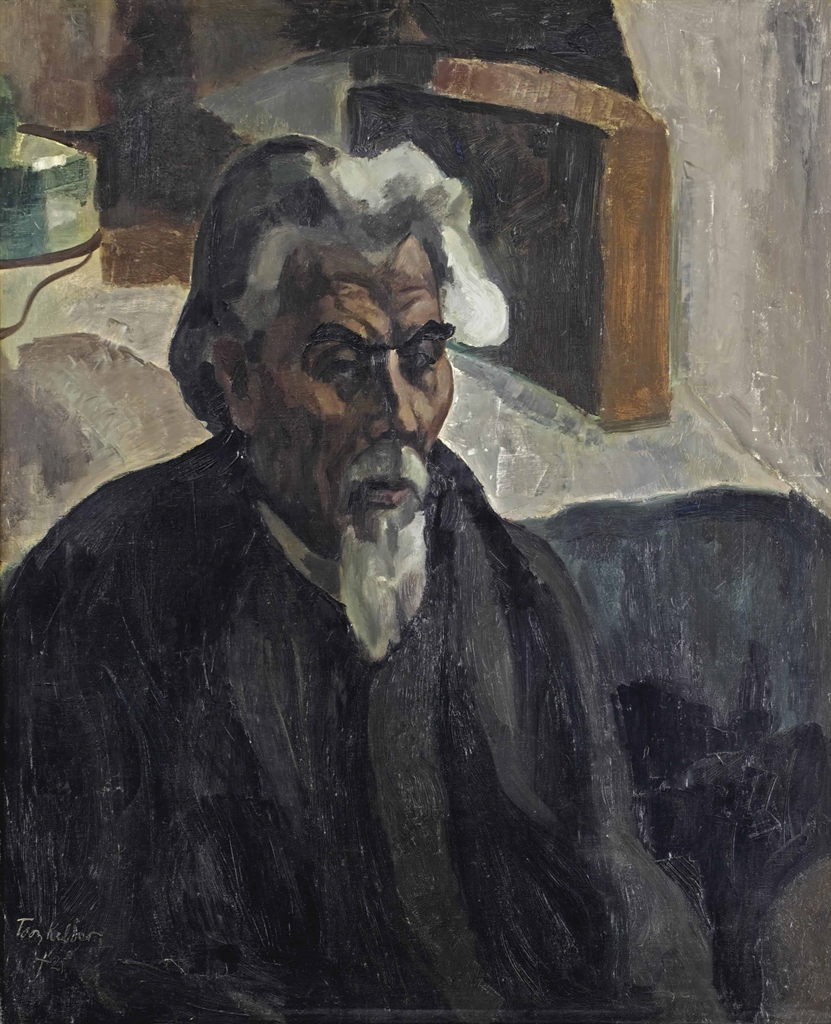 Jan Toorop — Портрет Яна Туропа