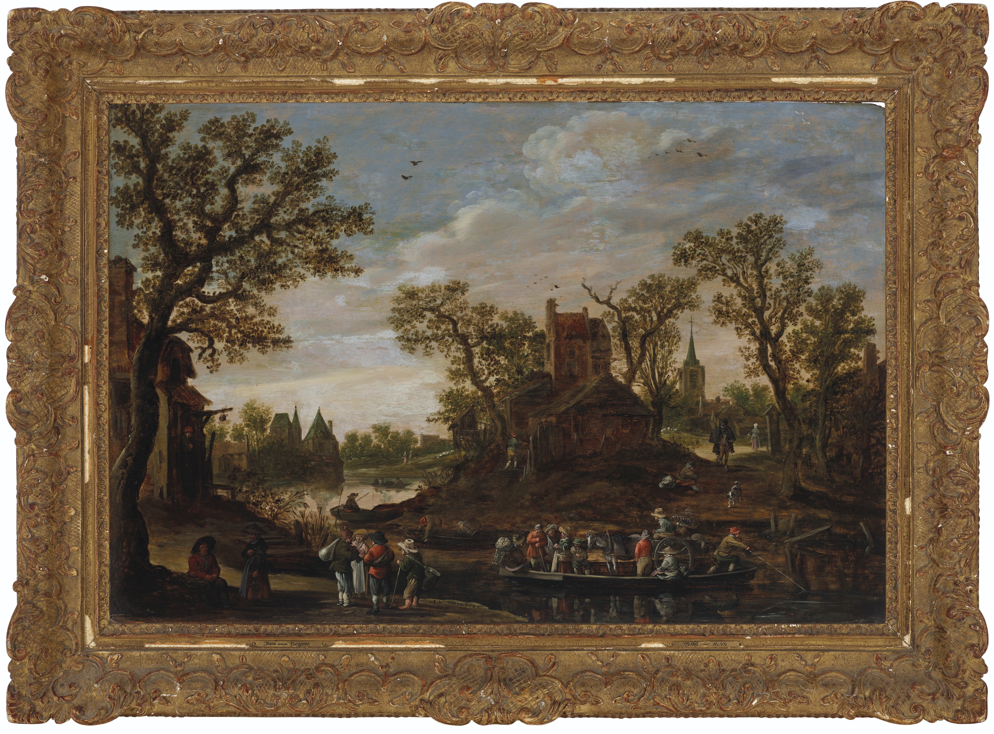 Jan van Goyen — Паром, изображение 2