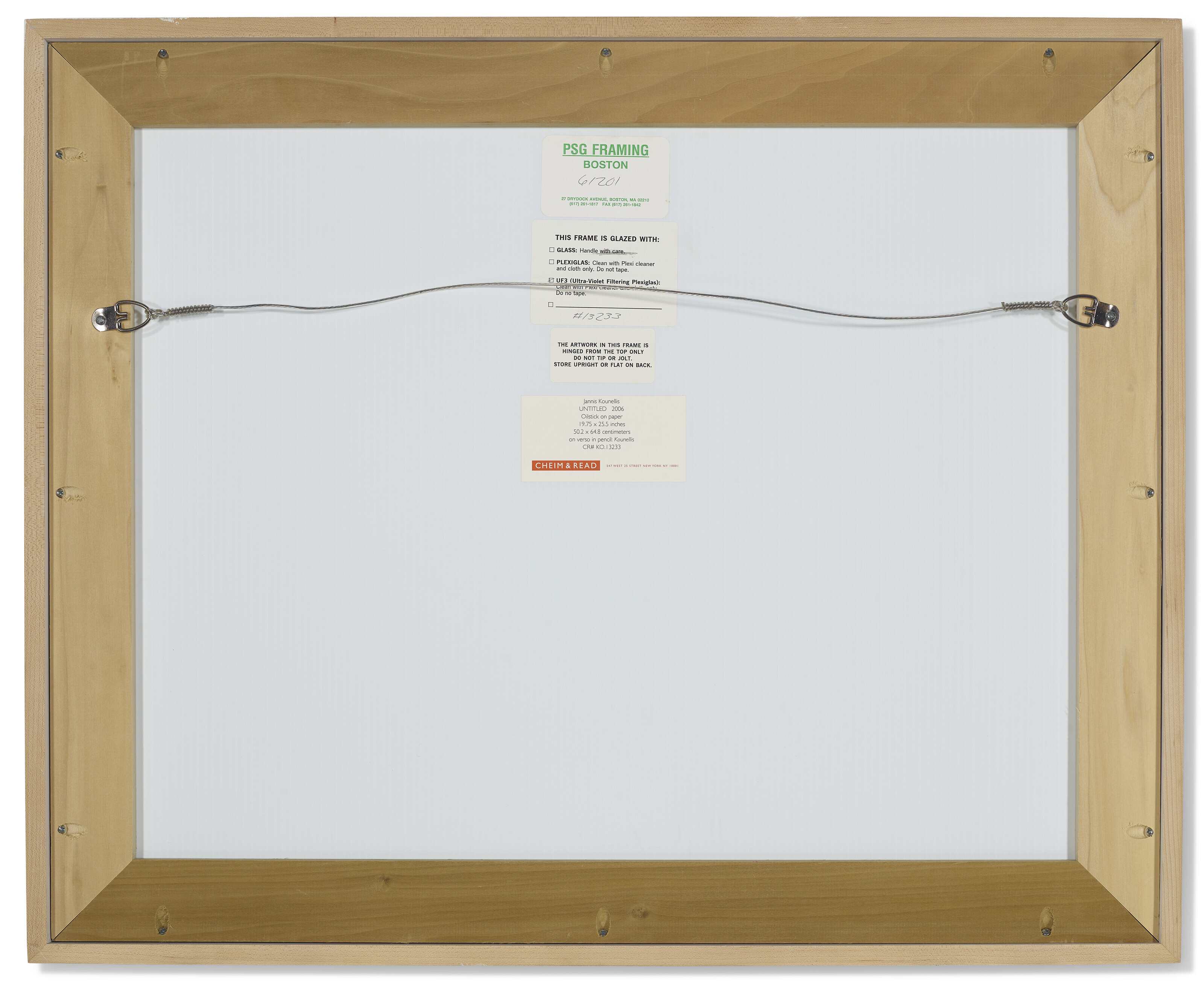 Jannis Kounellis — Без названия, изображение 3