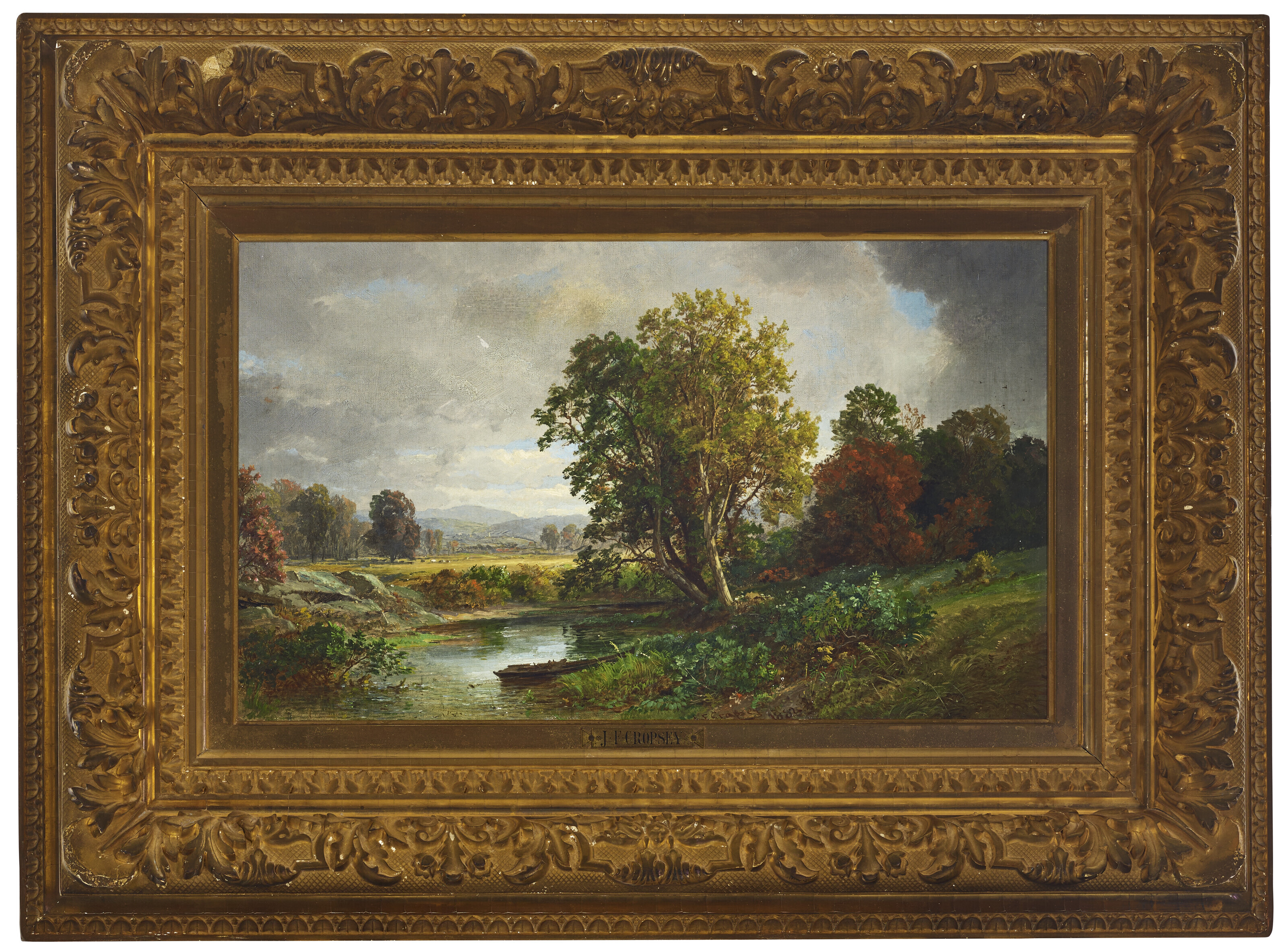 Jasper Francis Cropsey — Брошенный ялик, изображение 2