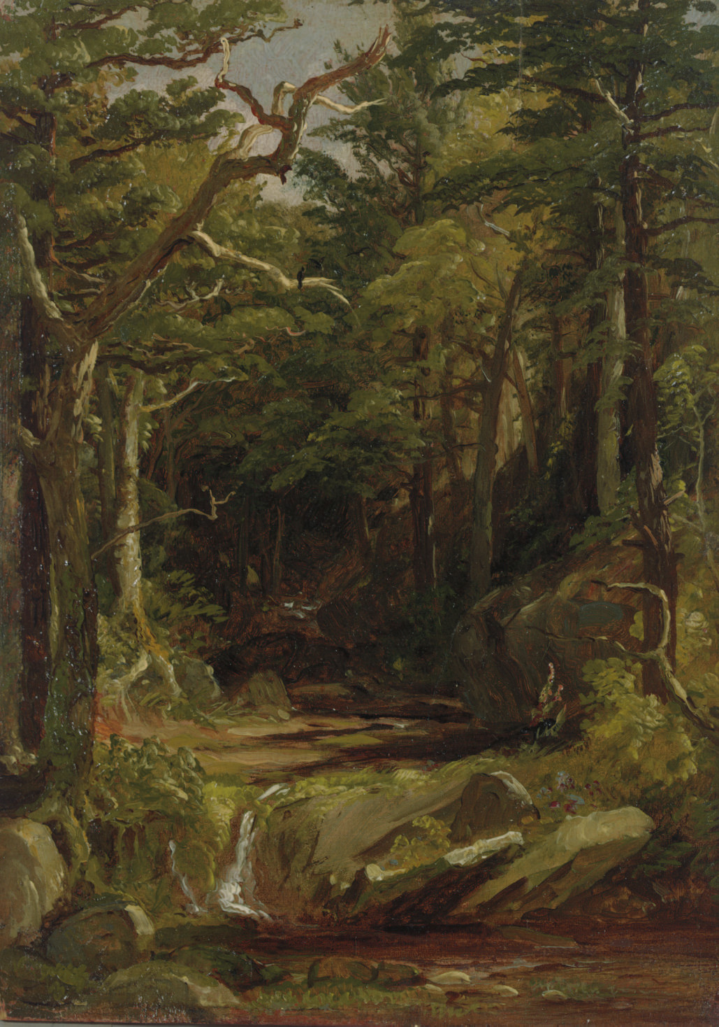 Jasper Francis Cropsey — Лесной ручей