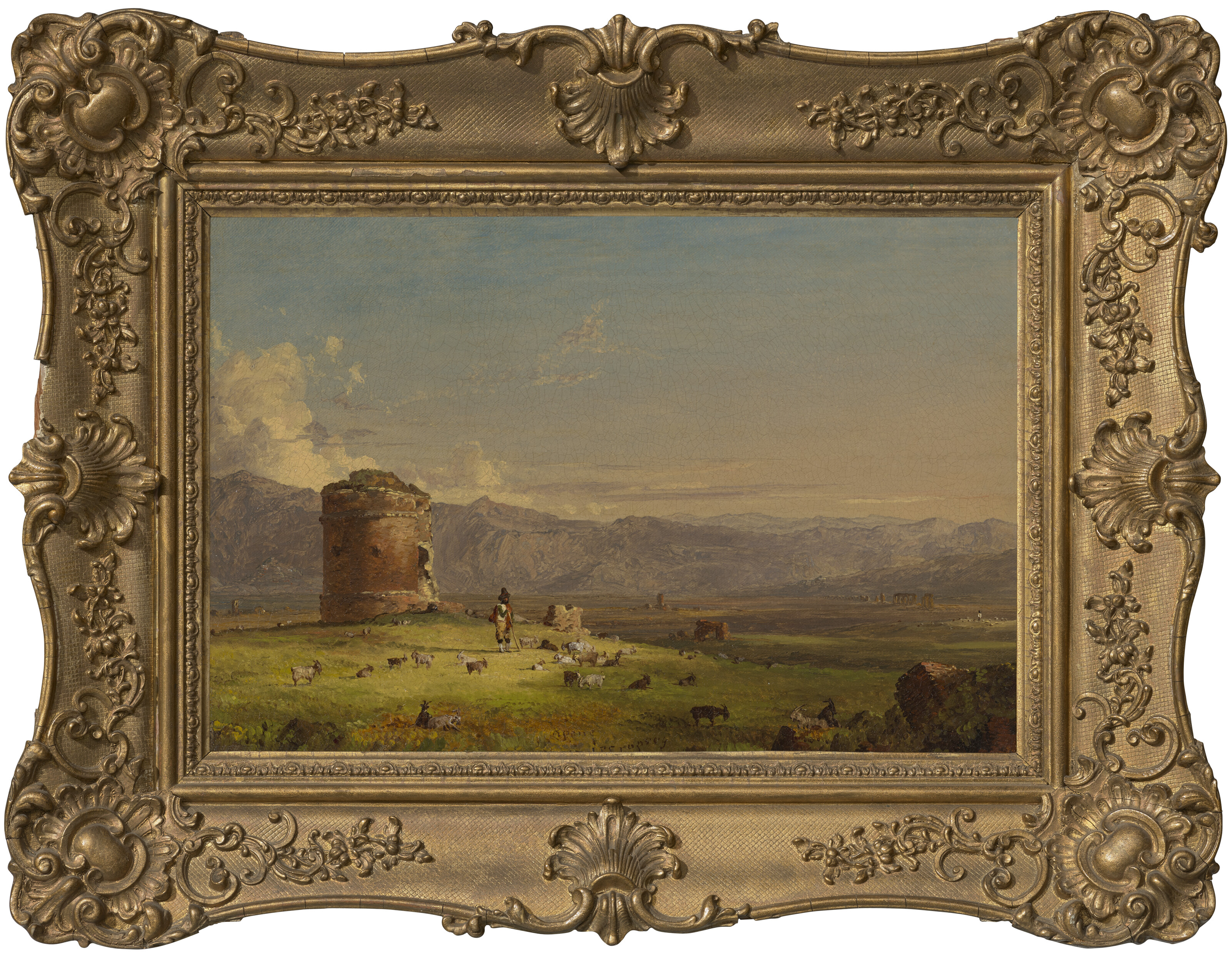 Jasper Francis Cropsey — Башня деи Скьяви, изображение 2