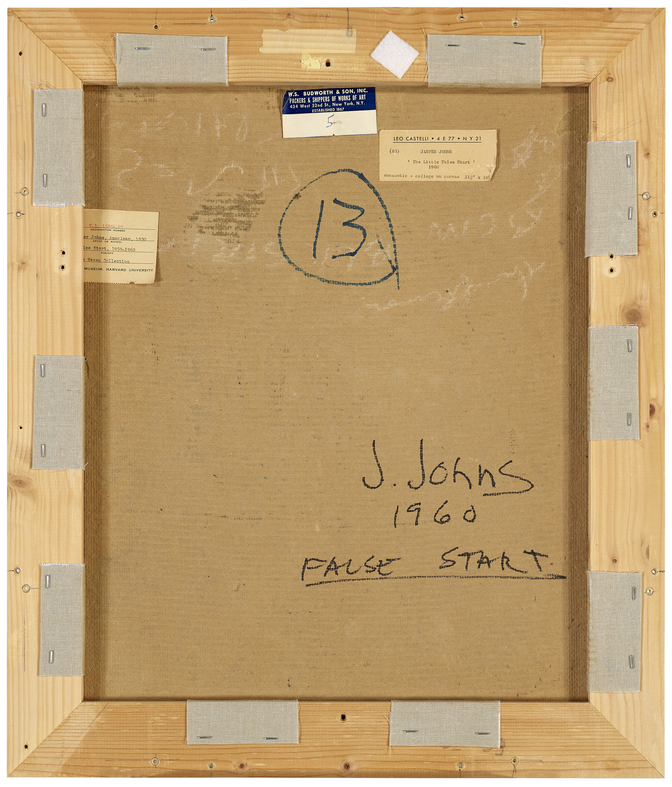 Jasper Johns — Небольшой фальстарт, изображение 4