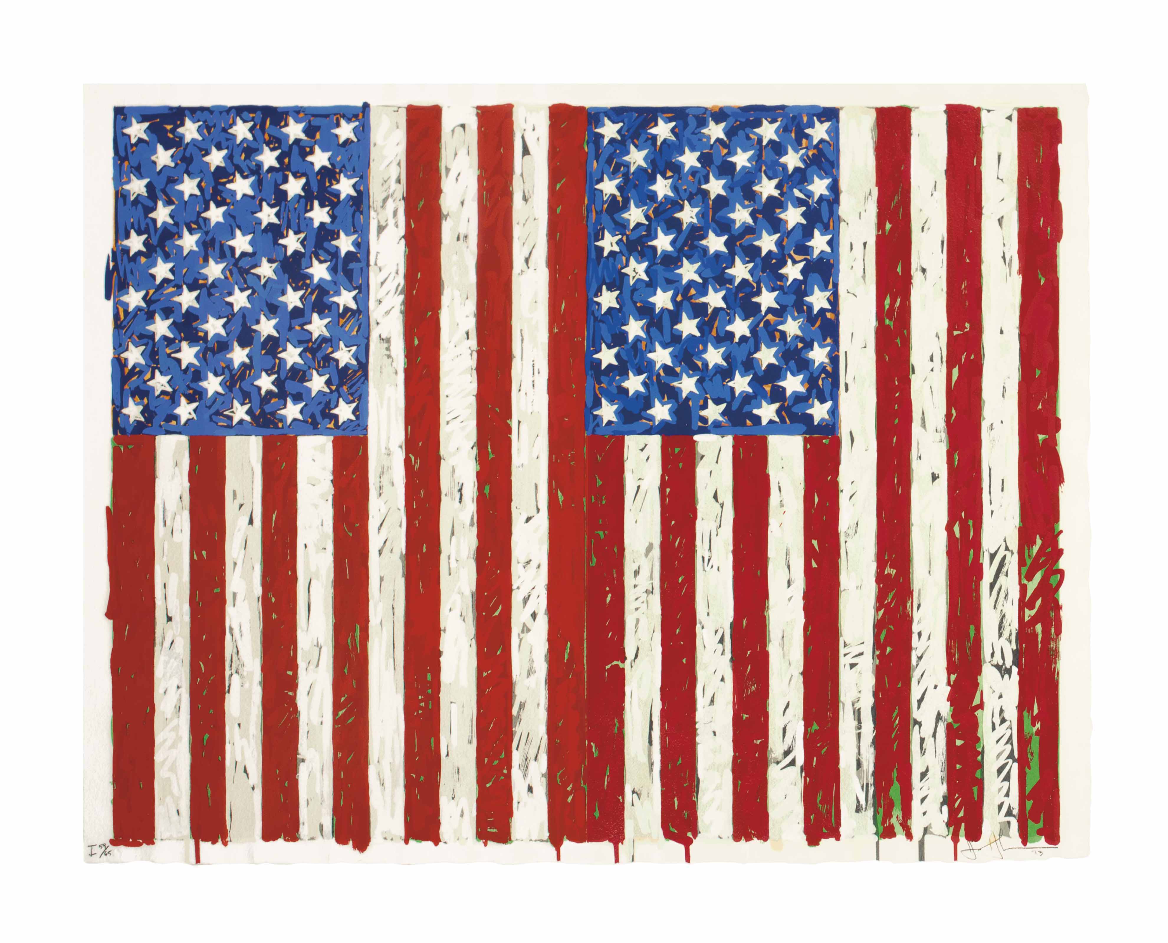 Jasper Johns — Флаги, которые я