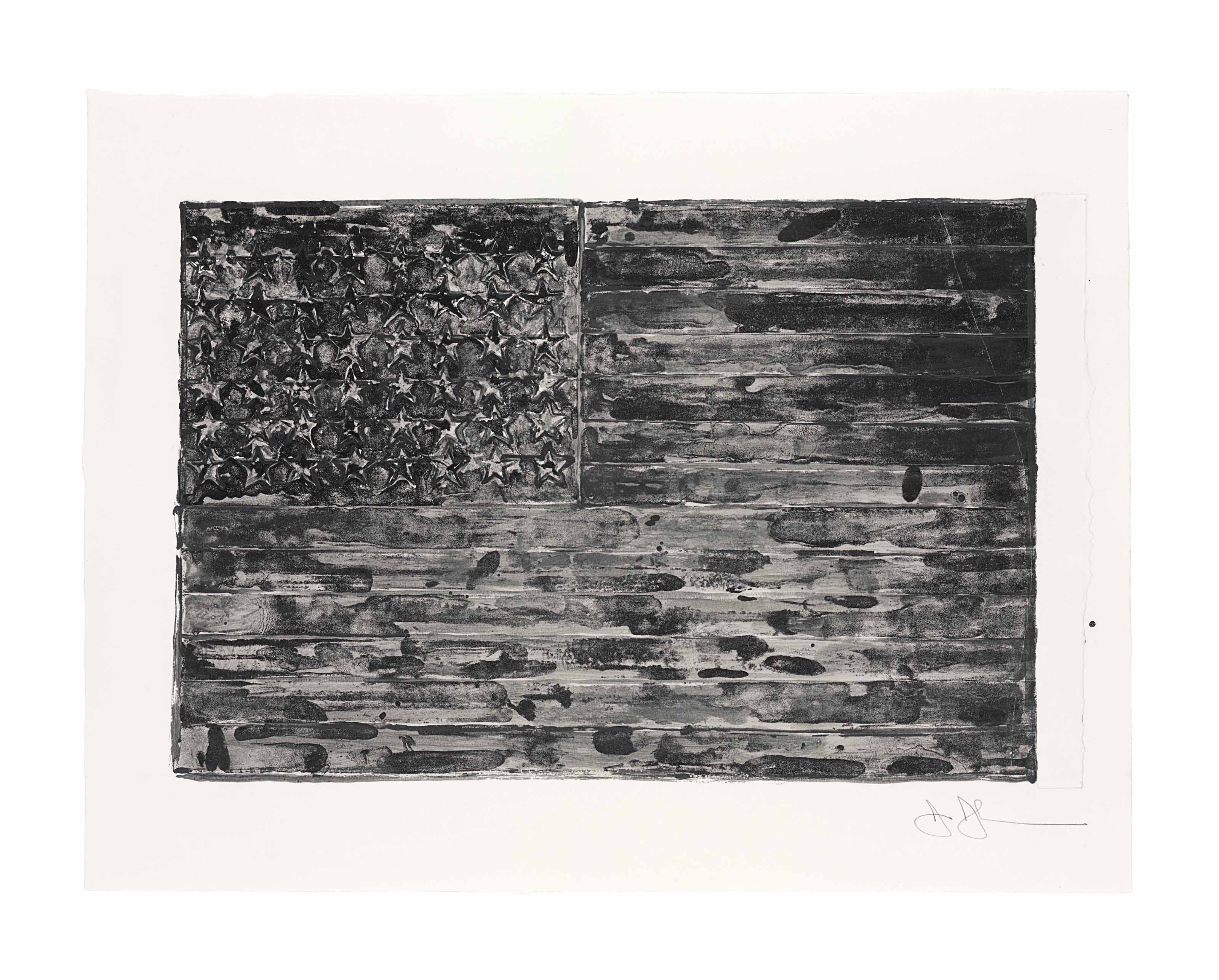 Jasper Johns — Флаг