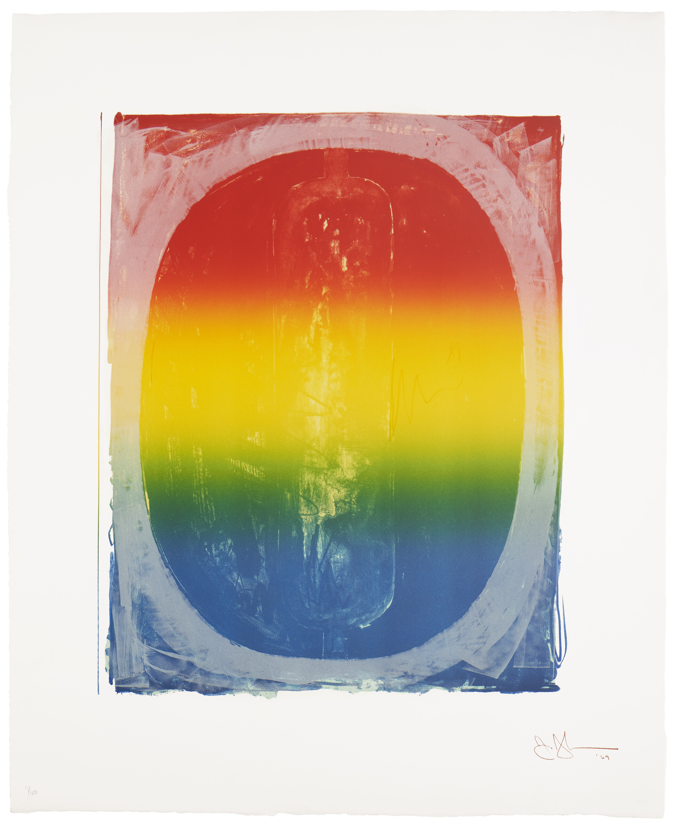 Jasper Johns — Серия цветных цифр, изображение 2