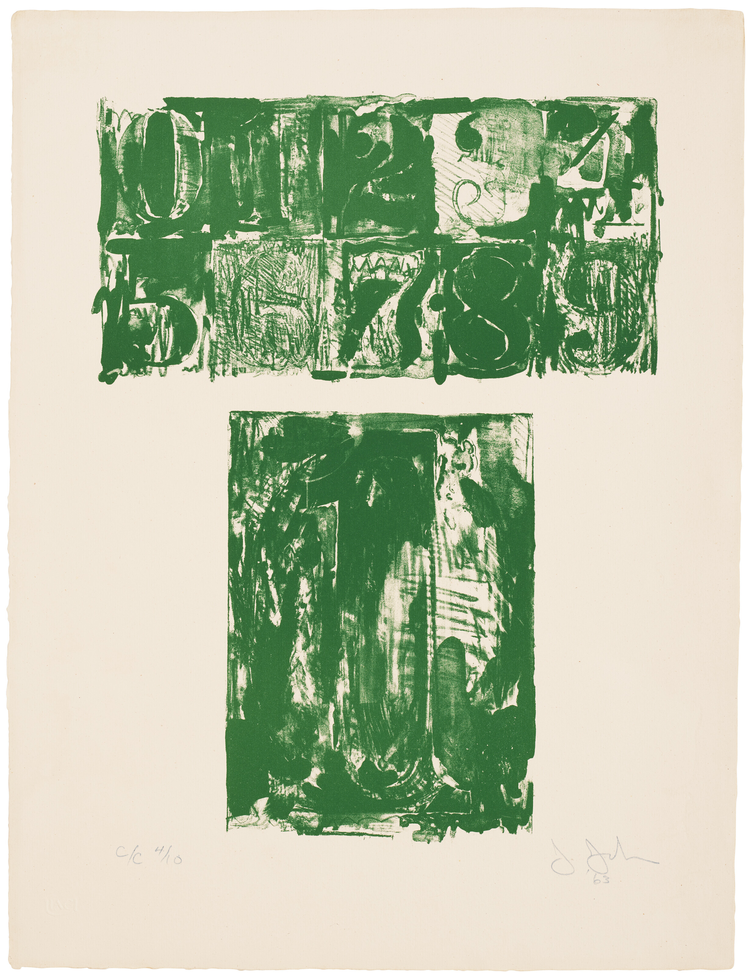 Jasper Johns — 0-9, изображение 3
