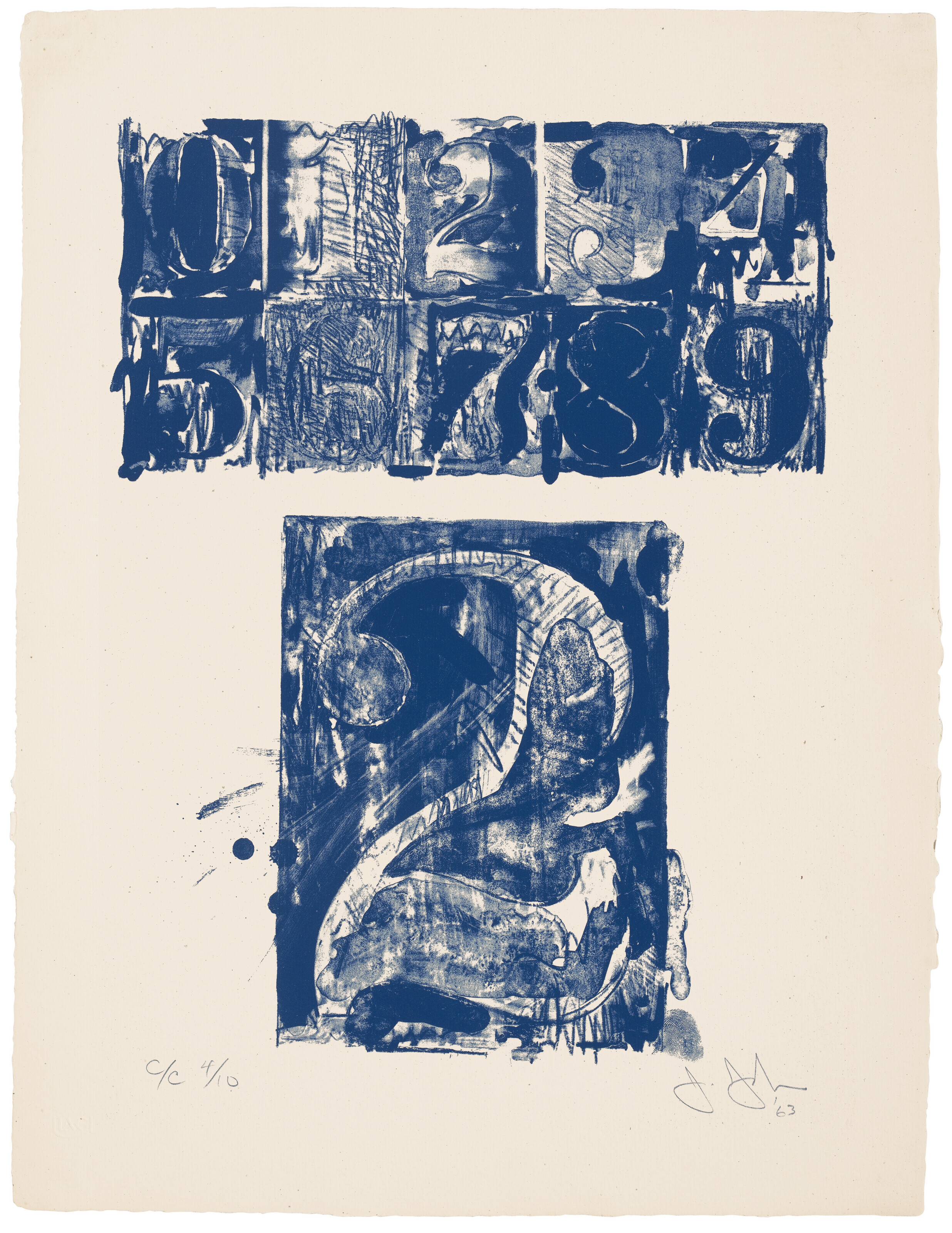 Jasper Johns — 0-9, изображение 4