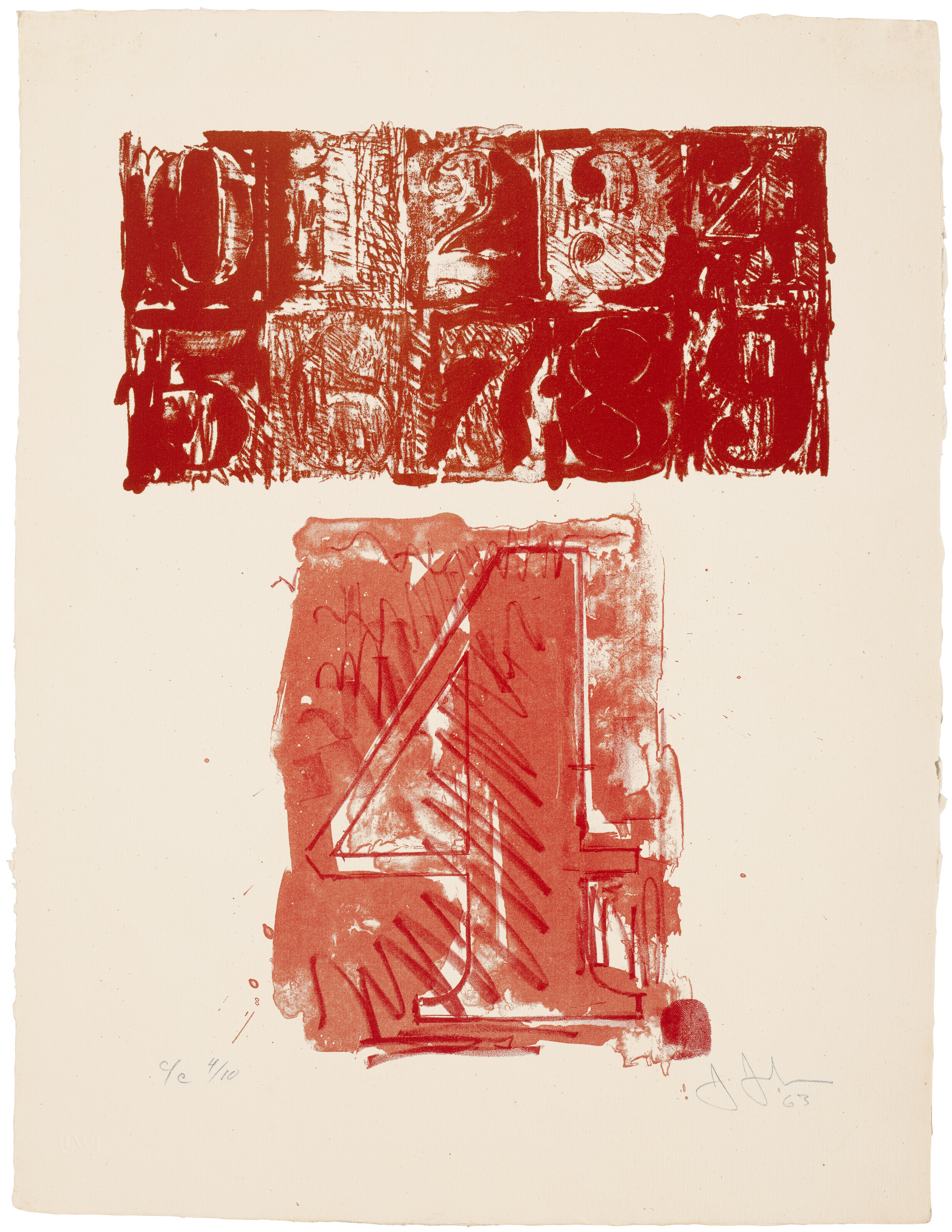 Jasper Johns — 0-9, изображение 6