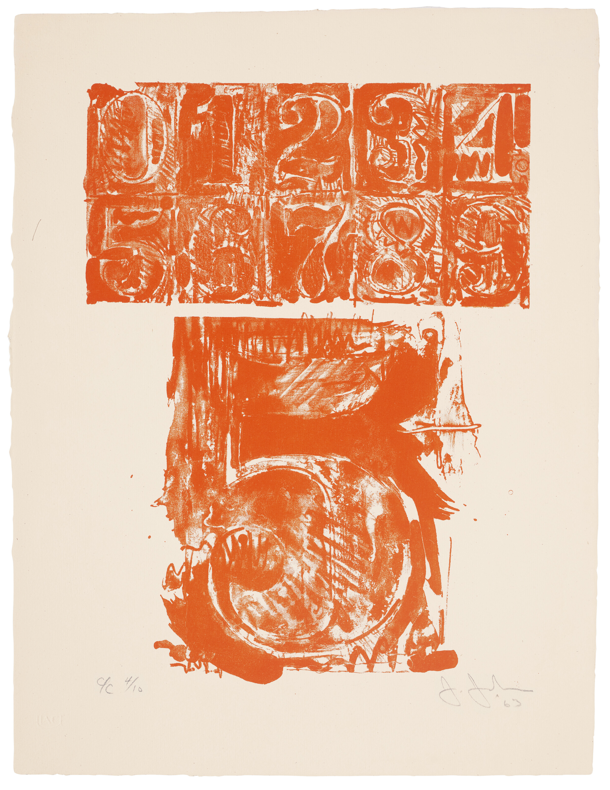 Jasper Johns — 0-9, изображение 7