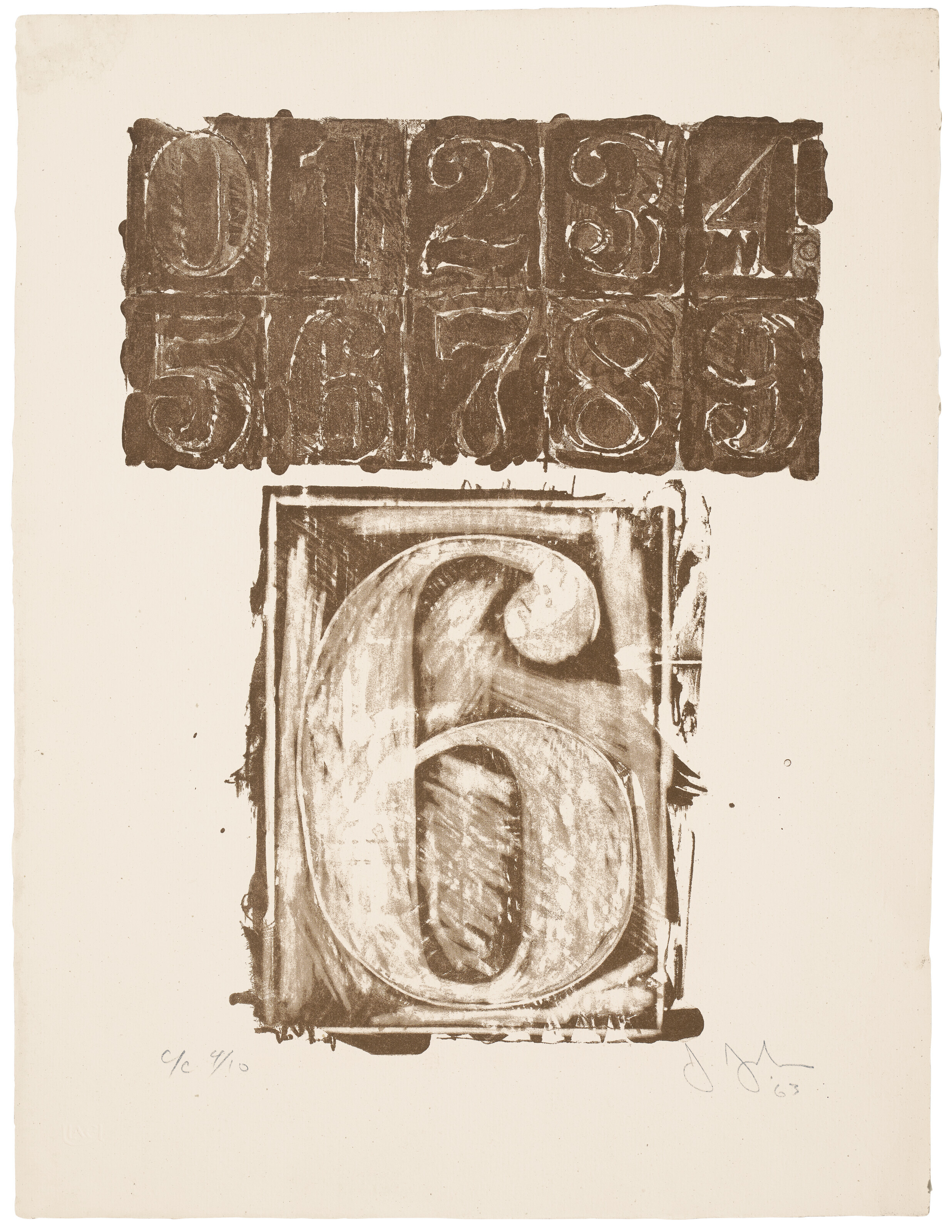 Jasper Johns — 0-9, изображение 8