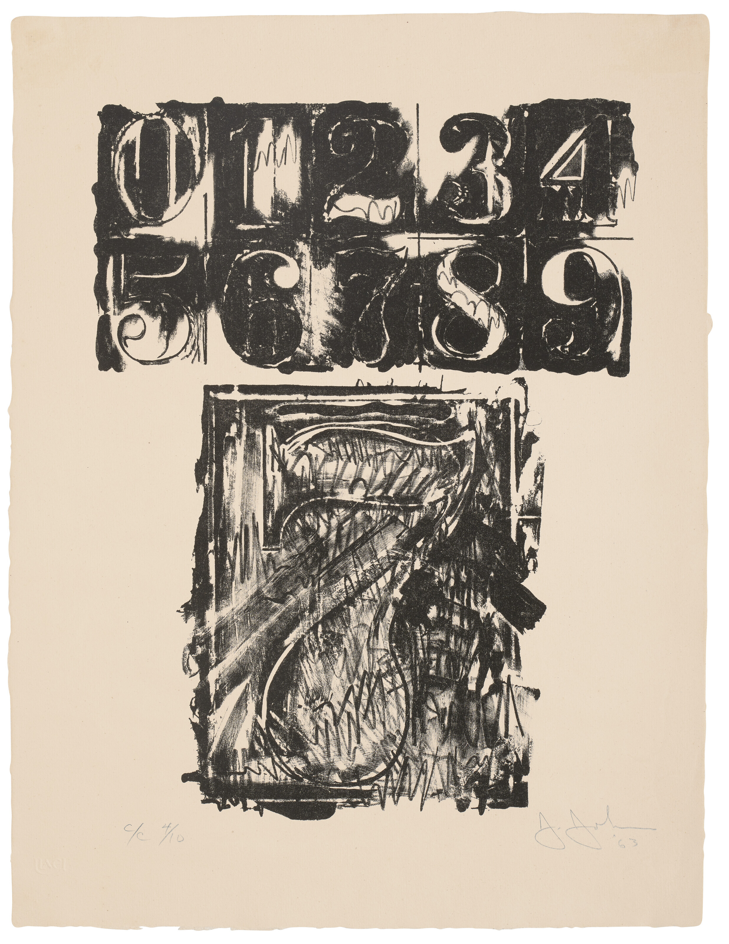 Jasper Johns — 0-9, изображение 9