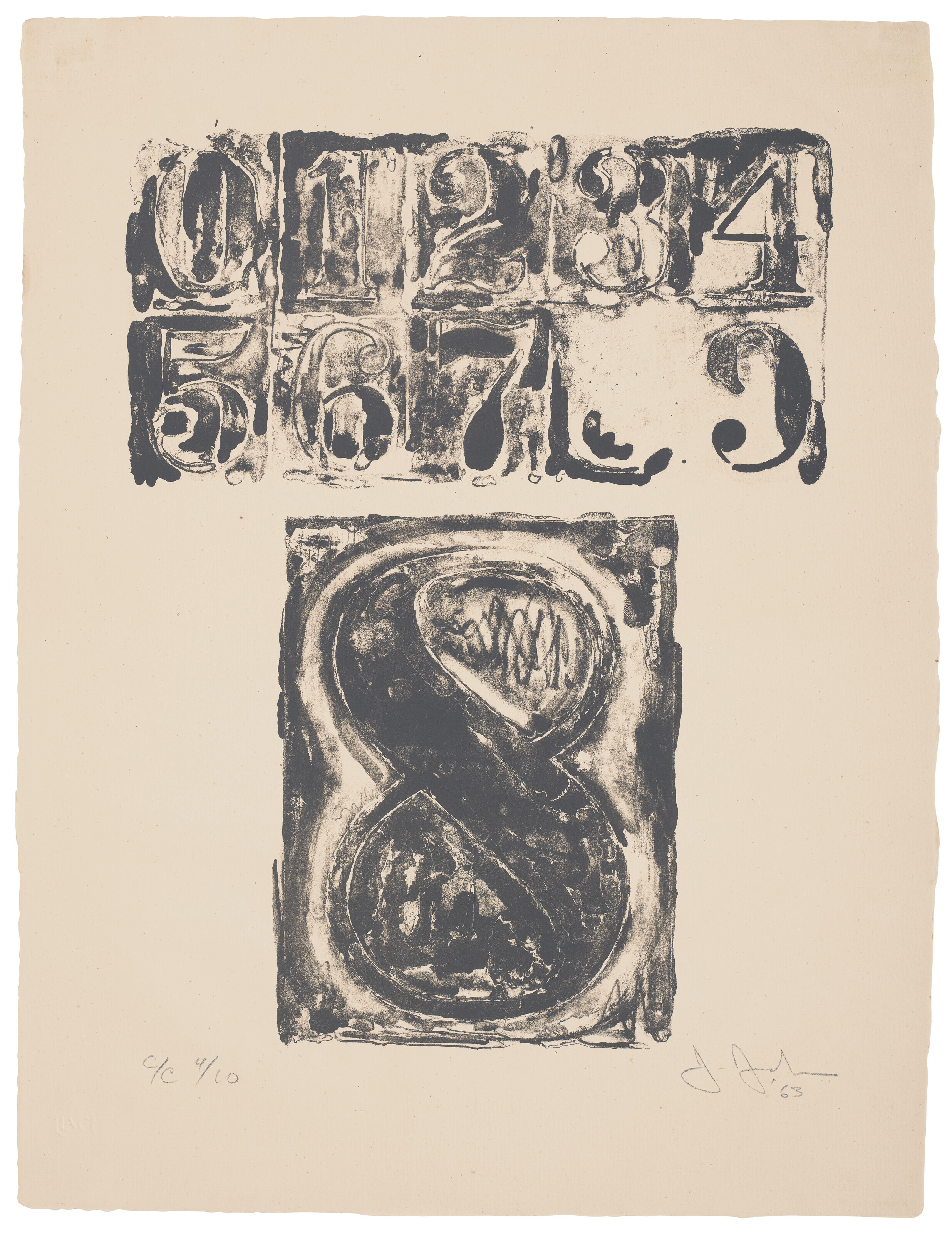Jasper Johns — 0-9, изображение 10