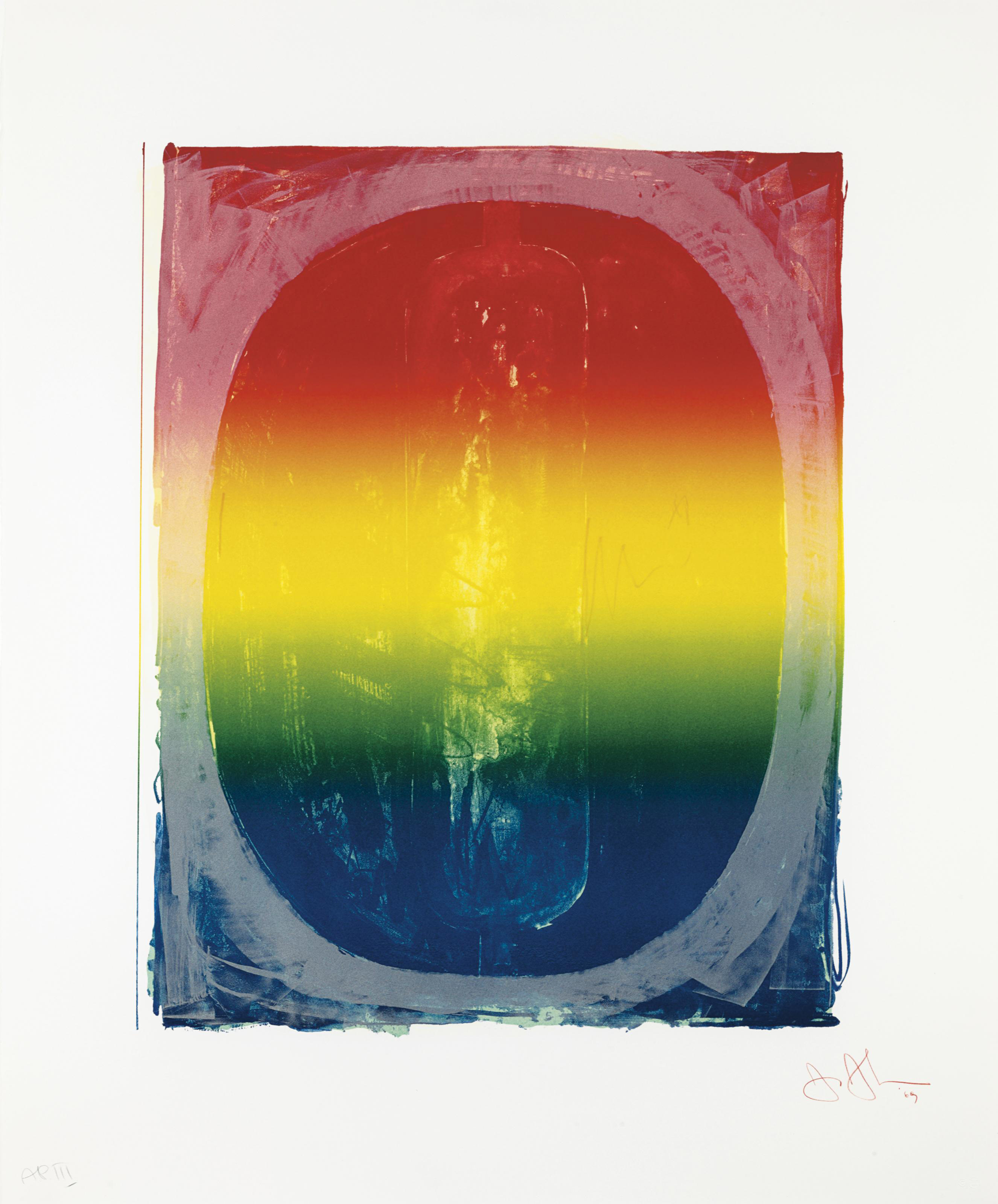 Jasper Johns — Серия цветных цифр (ULAE 59-68), изображение 2