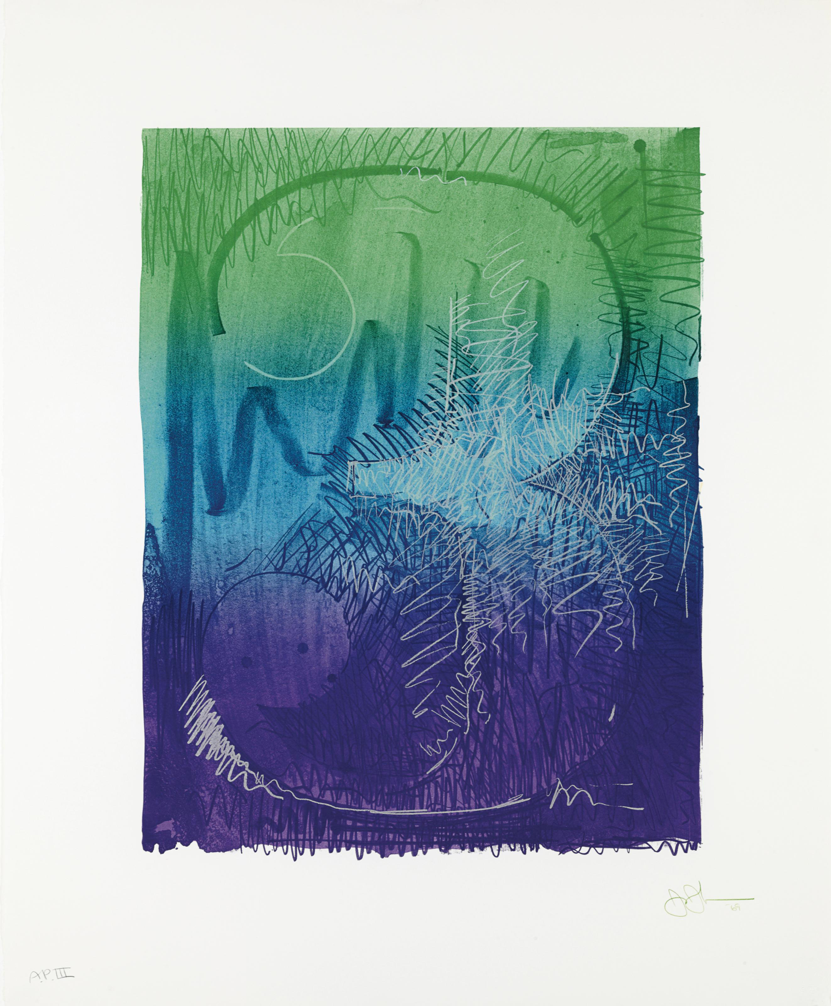 Jasper Johns — Серия цветных цифр (ULAE 59-68), изображение 5