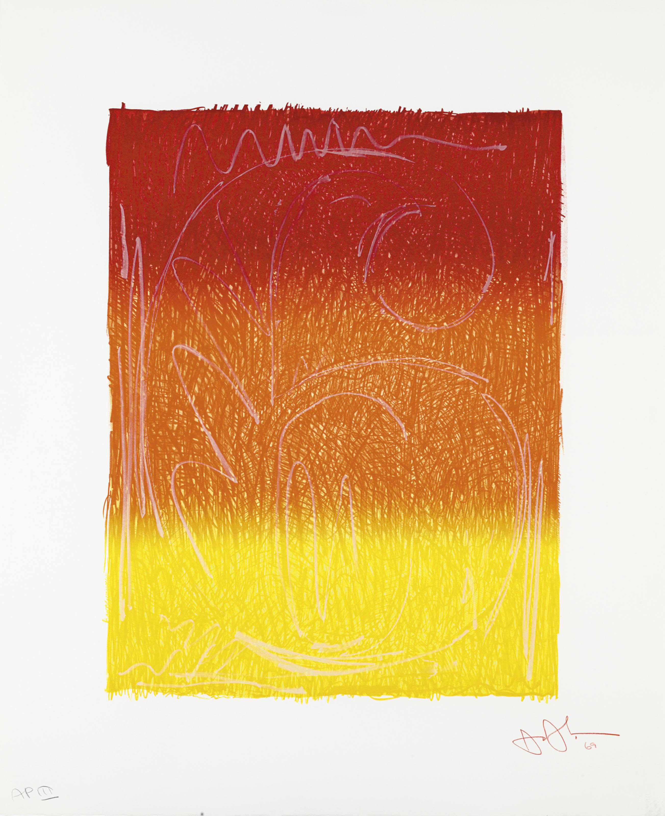 Jasper Johns — Серия цветных цифр (ULAE 59-68), изображение 8