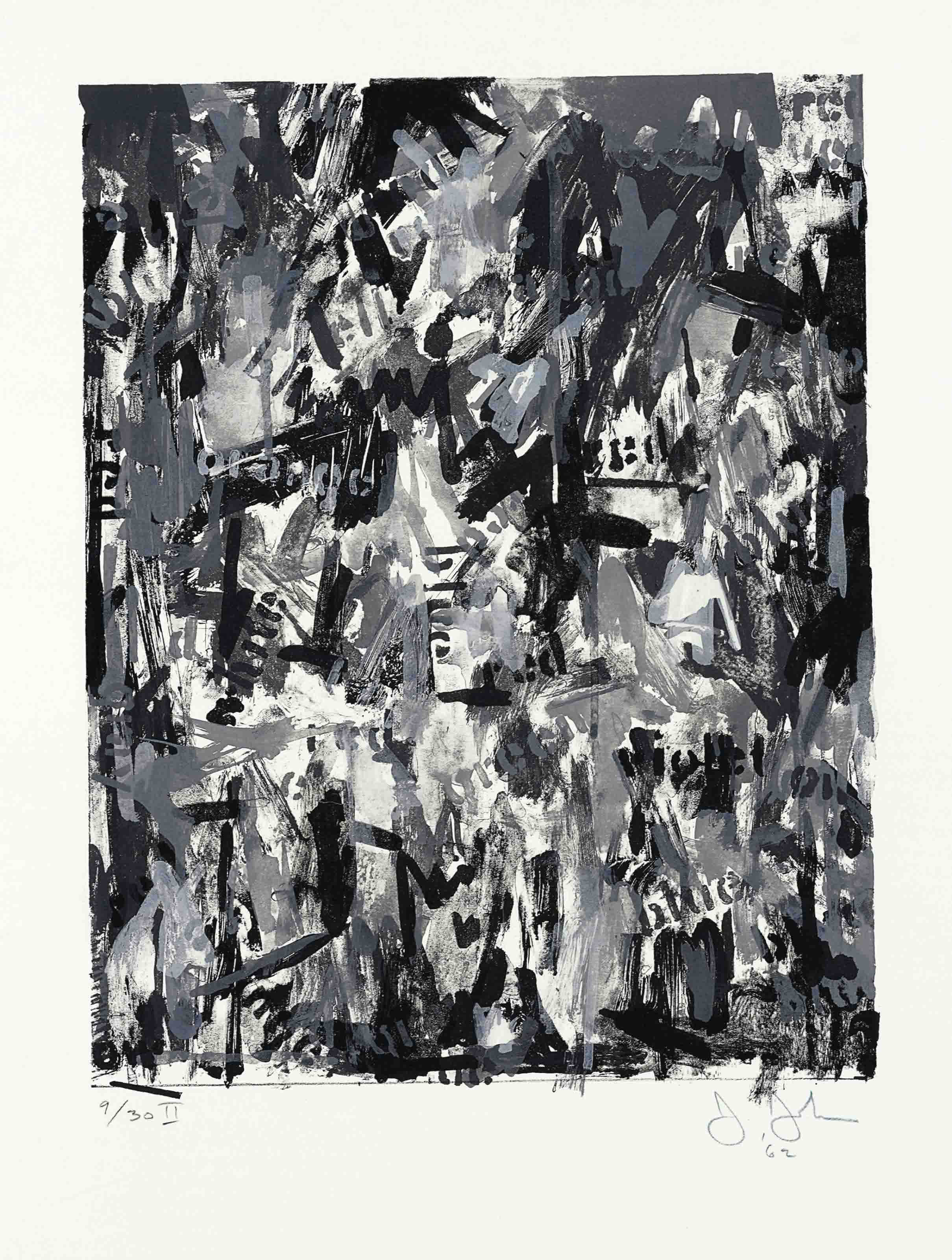 Jasper Johns — Фальстарт II (ULAE 10)