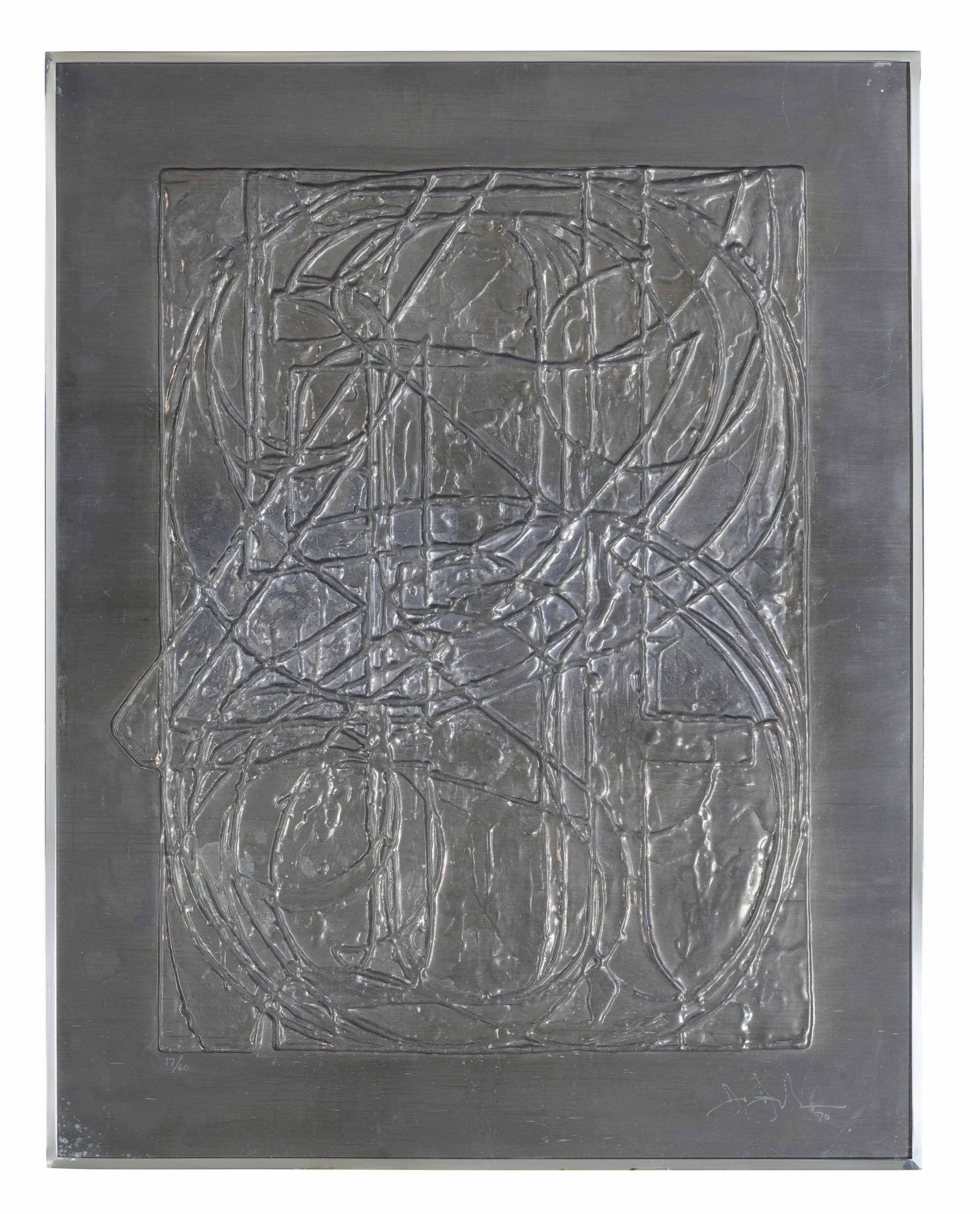 Jasper Johns — От 0 до 9, из свинцовых рельефов, изображение 2