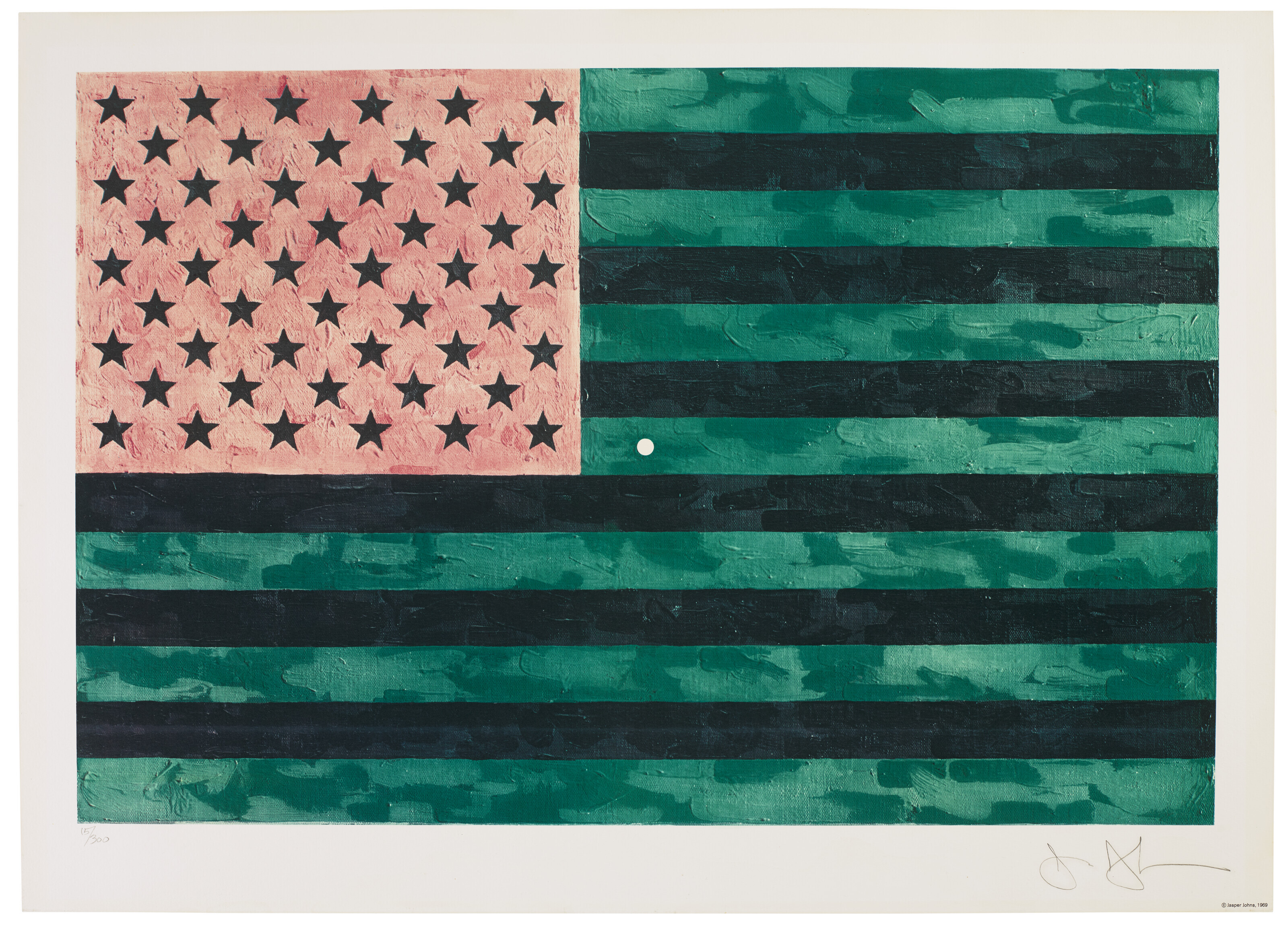 Jasper Johns — Флаг (мораторий), изображение 1