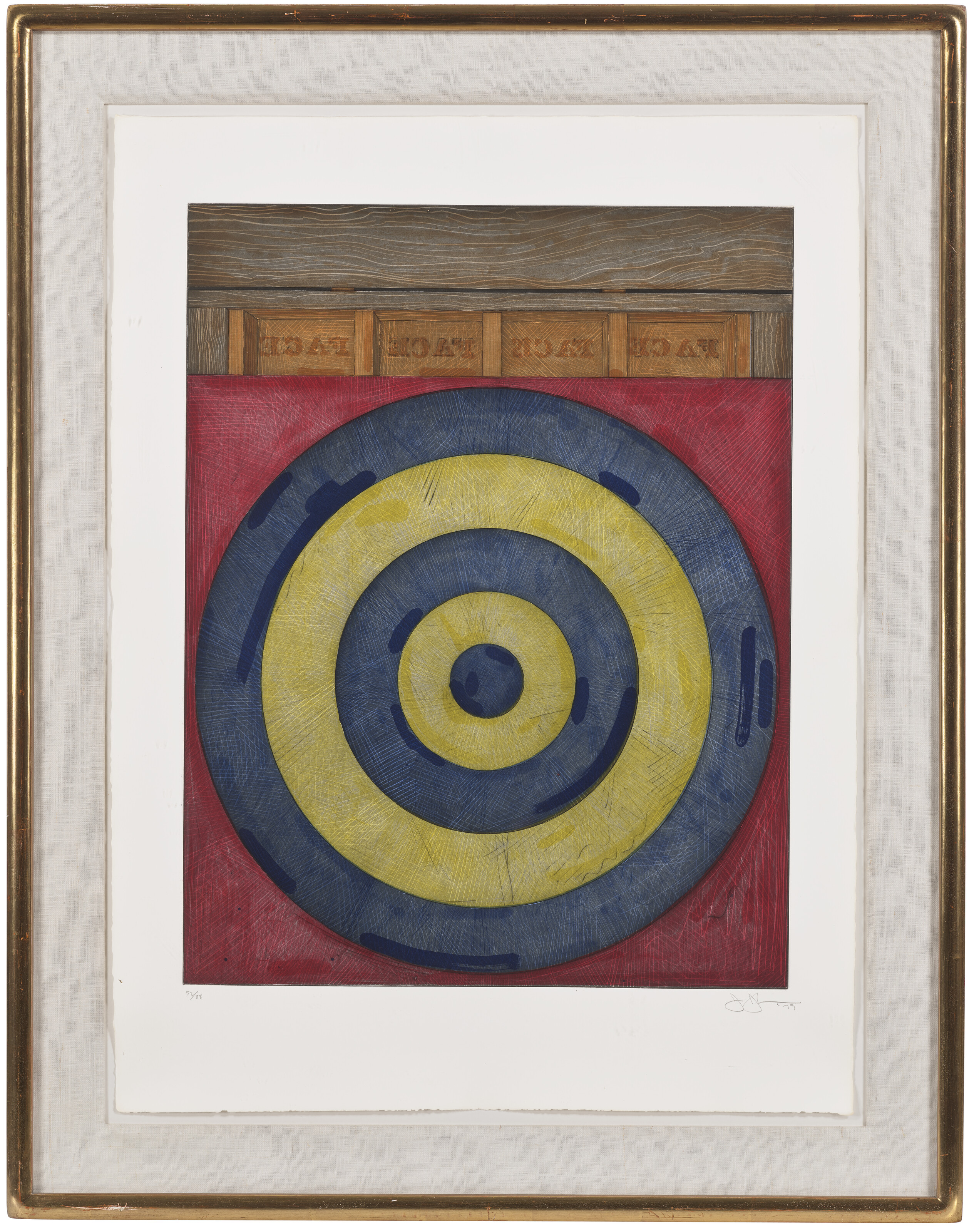 Jasper Johns — Мишень с четырьмя гранями, изображение 2