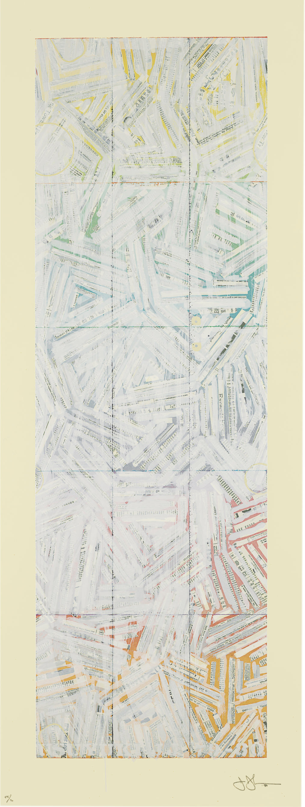 Jasper Johns — Усуюки (ULAE 210)