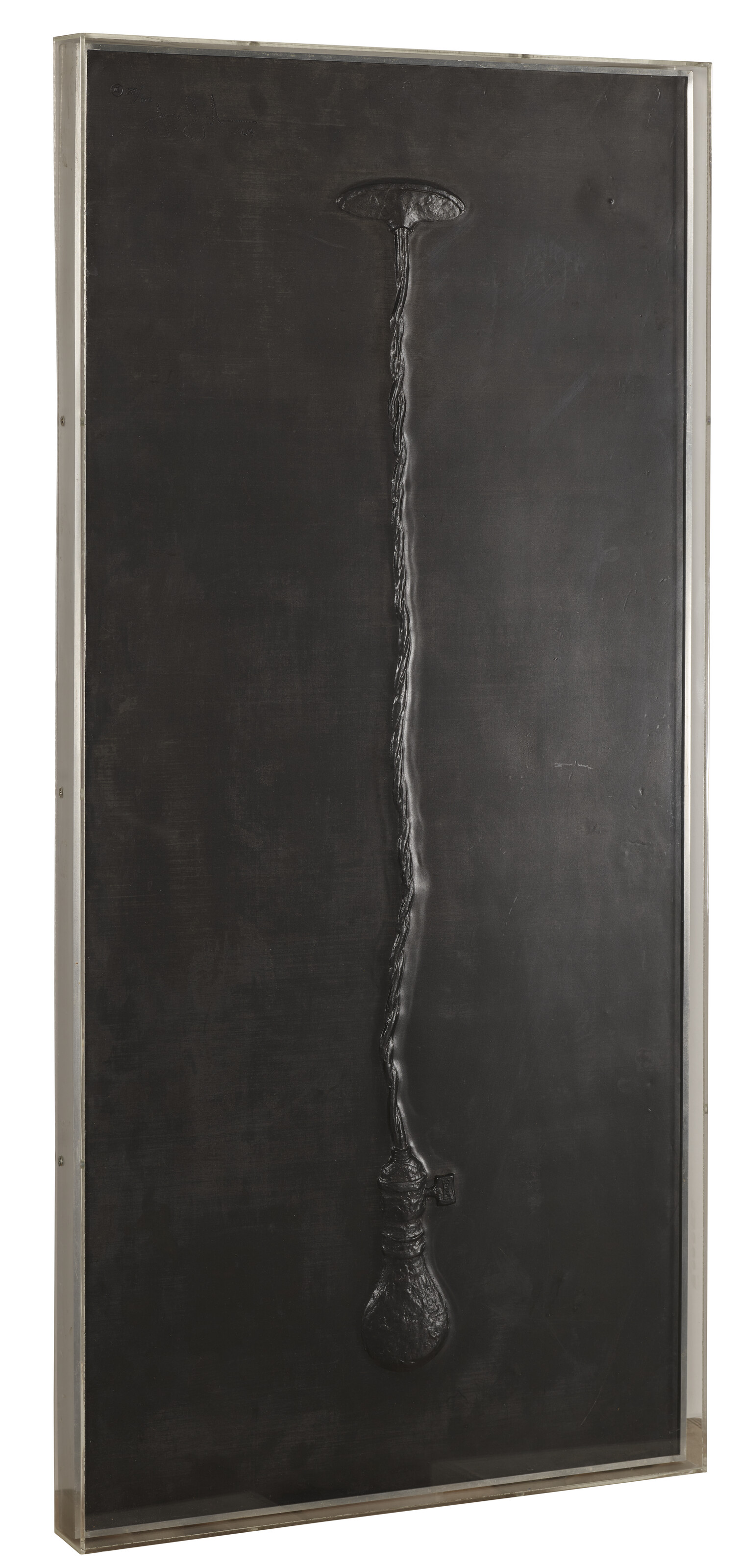 Jasper Johns — Электрическая лампочка, выполненная из свинцовых рельефов, изображение 2
