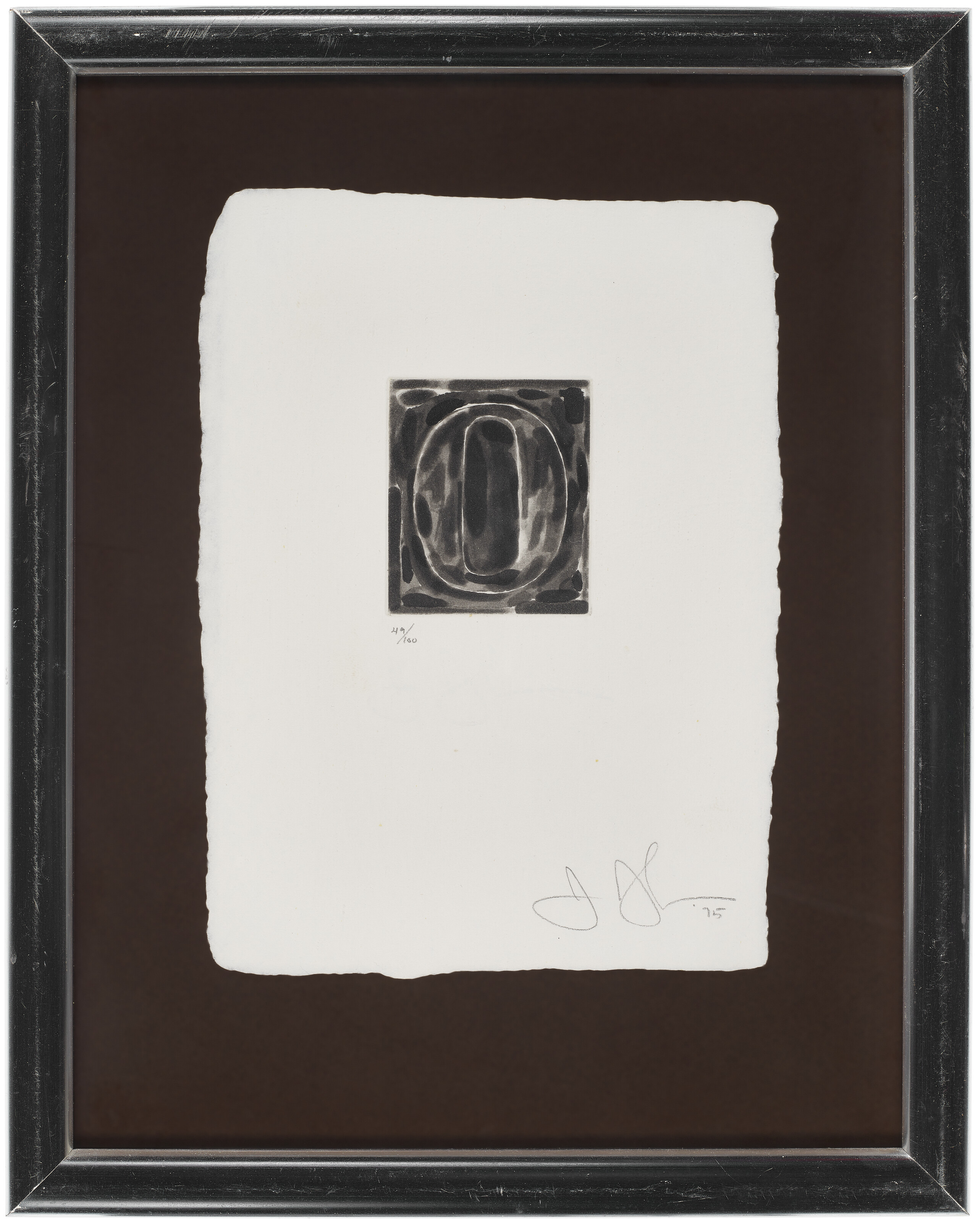 Jasper Johns — 0-9 (Набор из десяти цифр), изображение 12