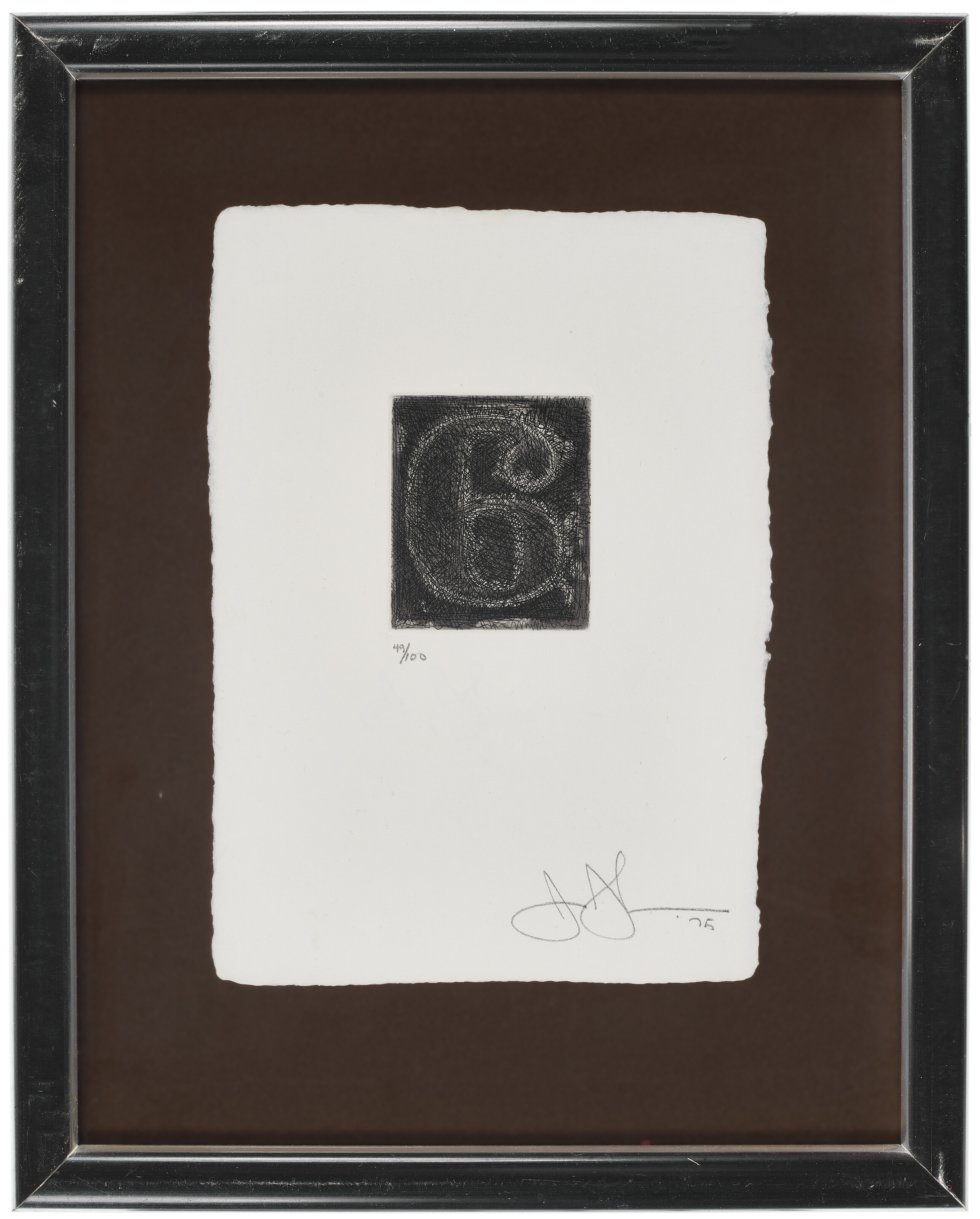Jasper Johns — 0-9 (Набор из десяти цифр), изображение 18