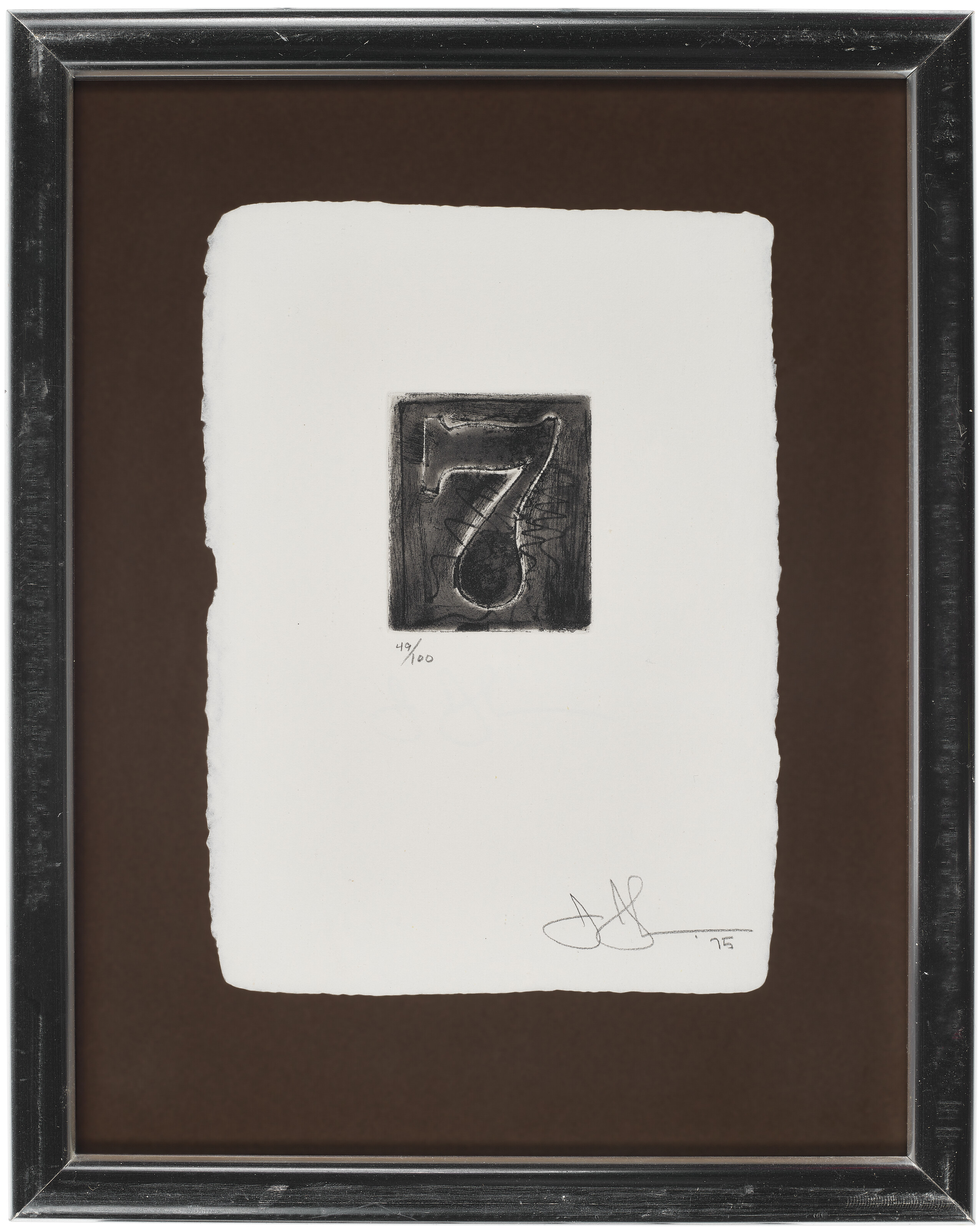 Jasper Johns — 0-9 (Набор из десяти цифр), изображение 19