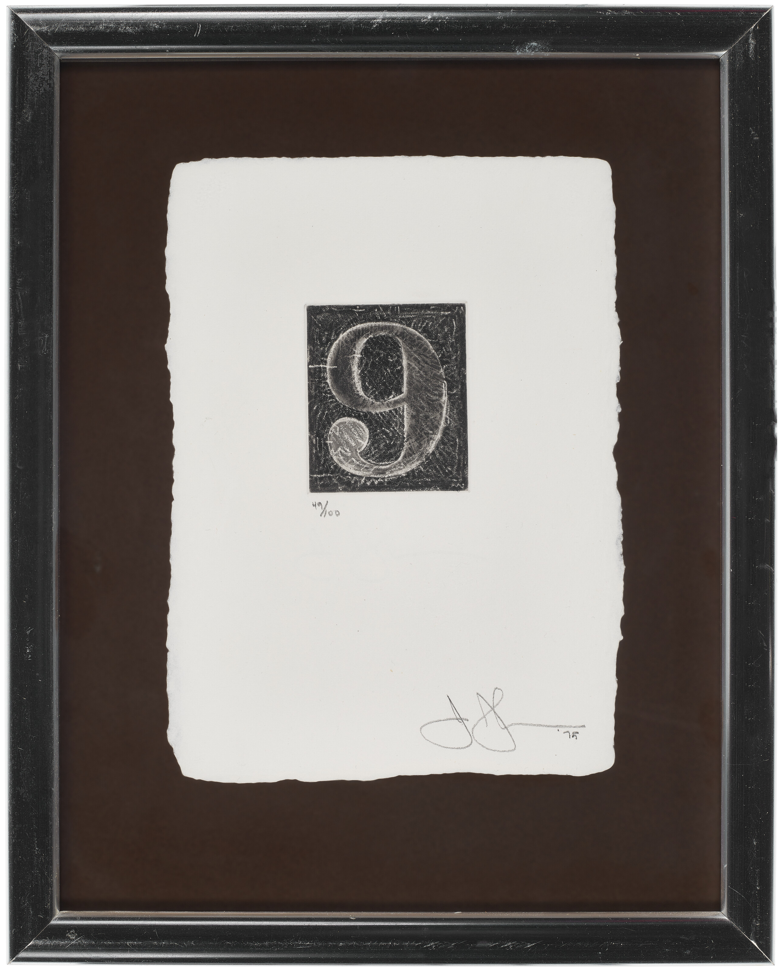 Jasper Johns — 0-9 (Набор из десяти цифр), изображение 21