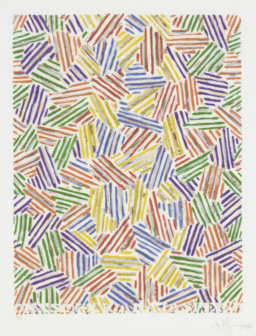 Jasper Johns — Цикада (ULAE 204)