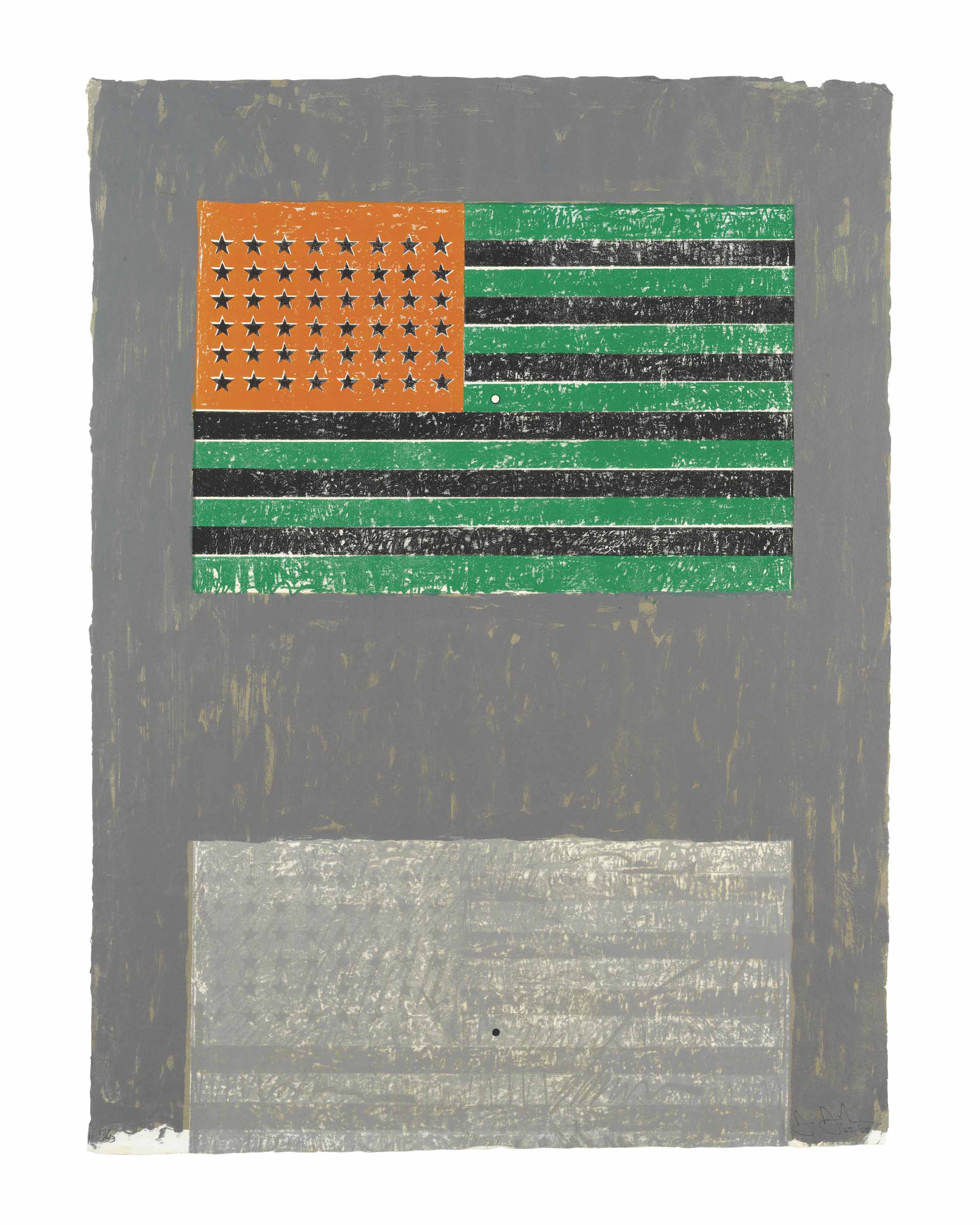 Jasper Johns — Флаги