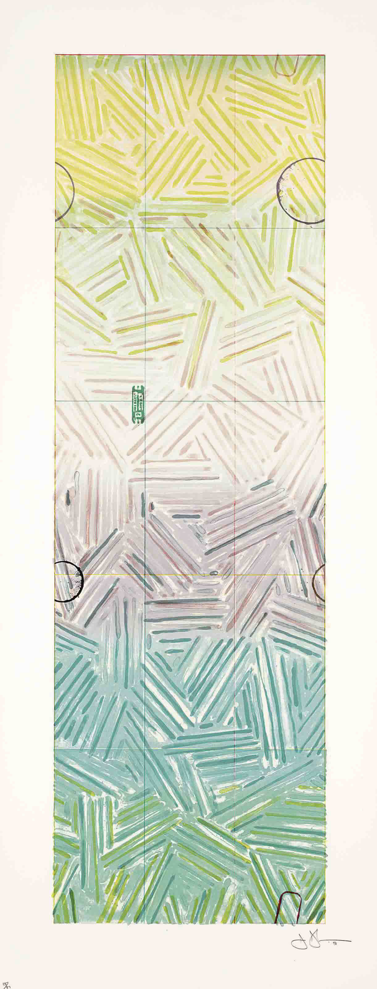 Jasper Johns — Усуюки (ULAE 211)