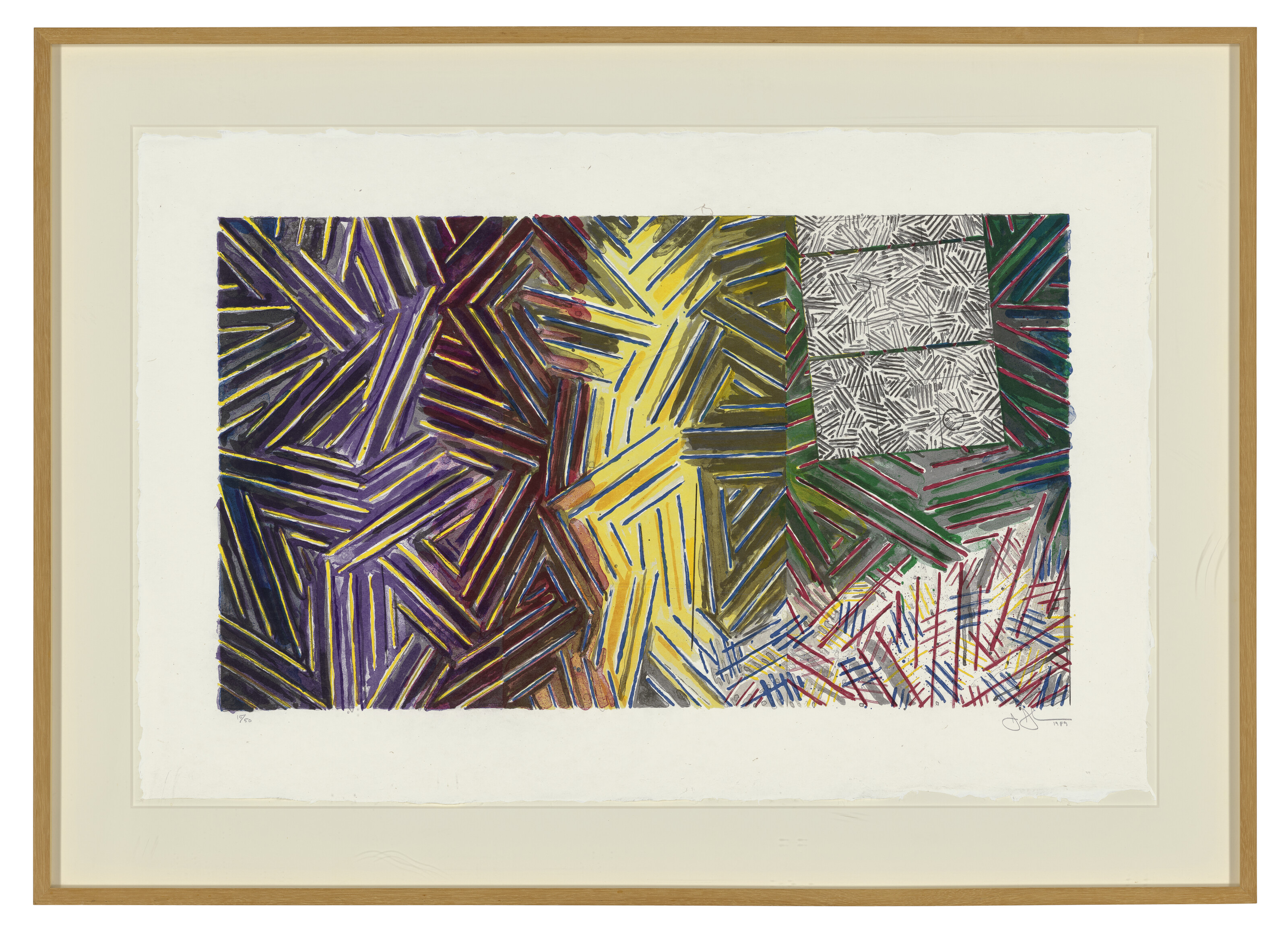 Jasper Johns — Между часами и кроватью, изображение 2